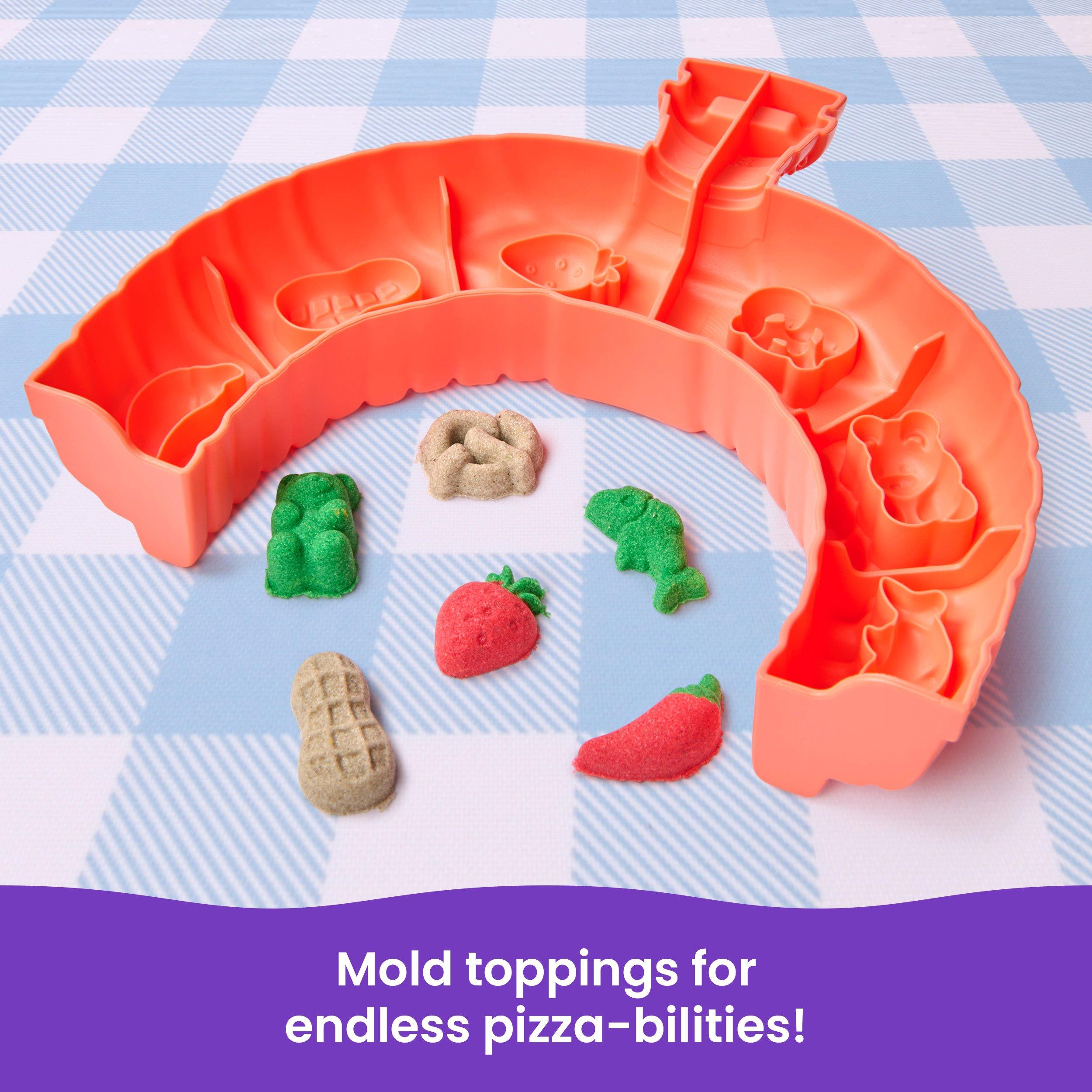 Multi - Kinetic - Sand SquishPizza Rising Pizza Playset - 9