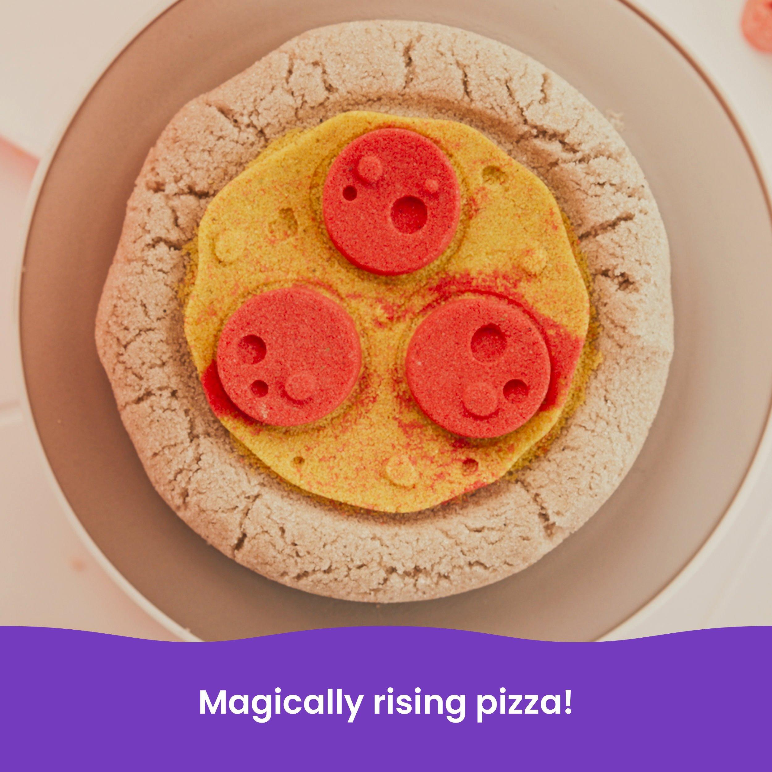 Multi - Kinetic - Sand SquishPizza Rising Pizza Playset - 3