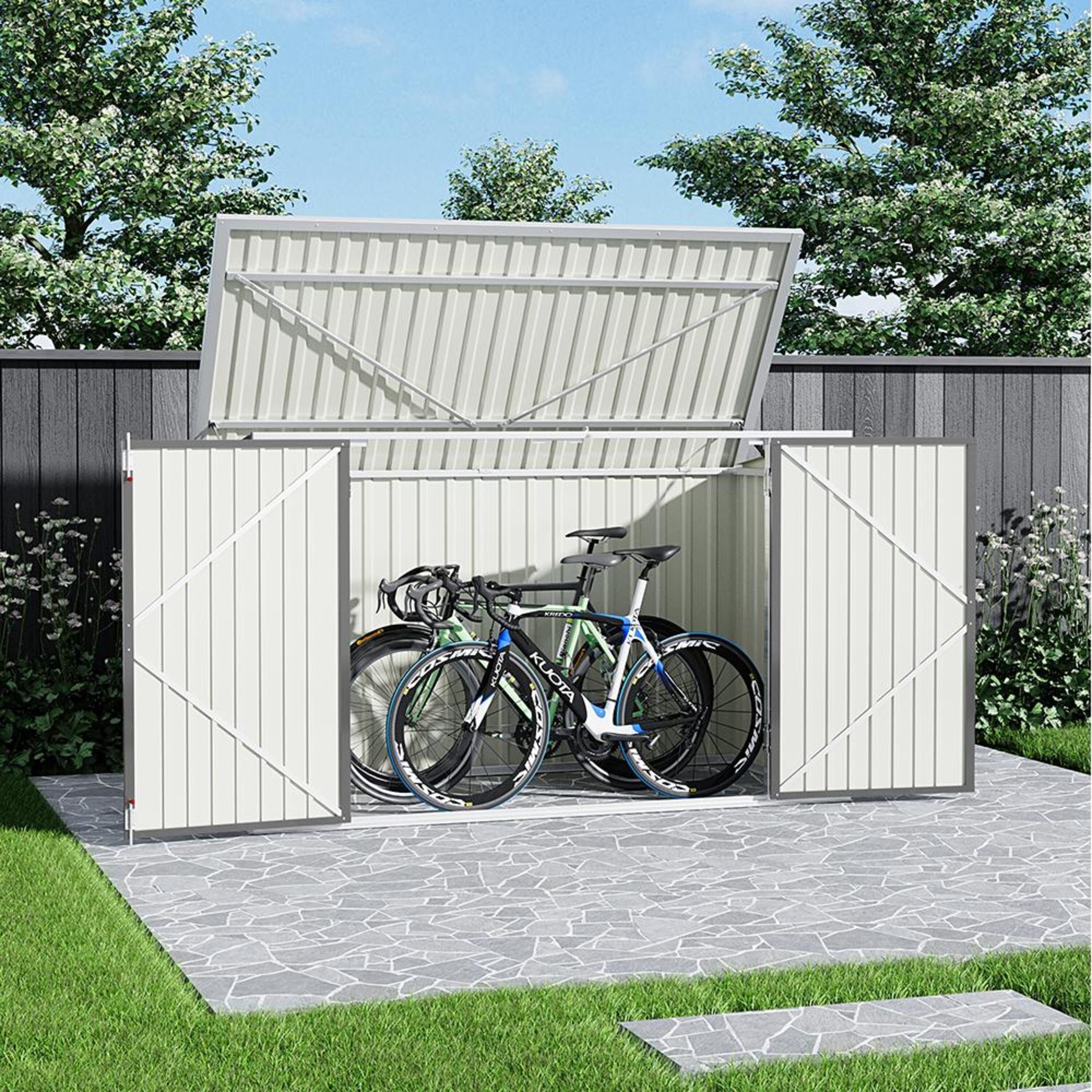 Grey - Breeins - Breeins Bike Shed MP 63 - 2