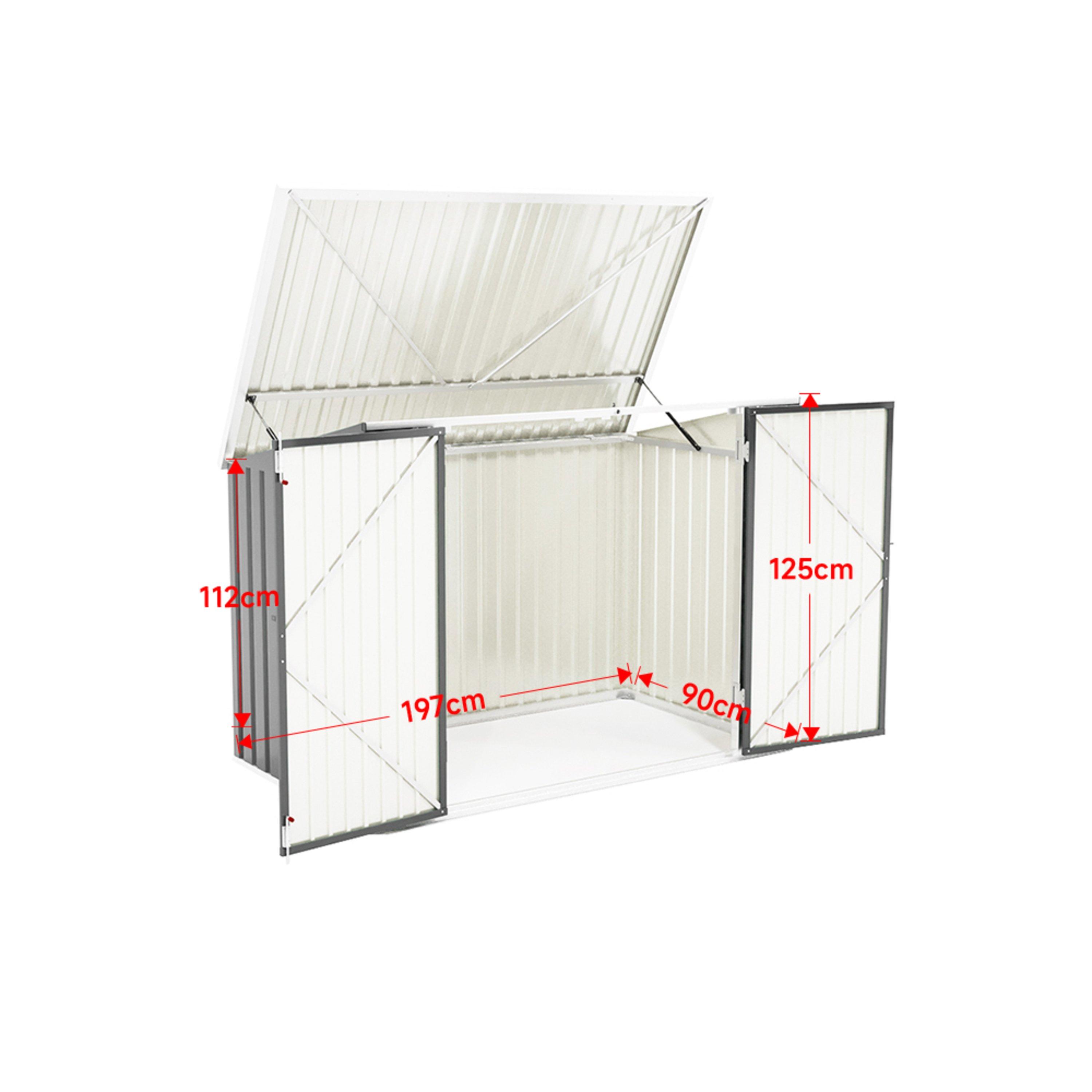 Grey - Breeins - Breeins Bike Shed MP 63 - 8