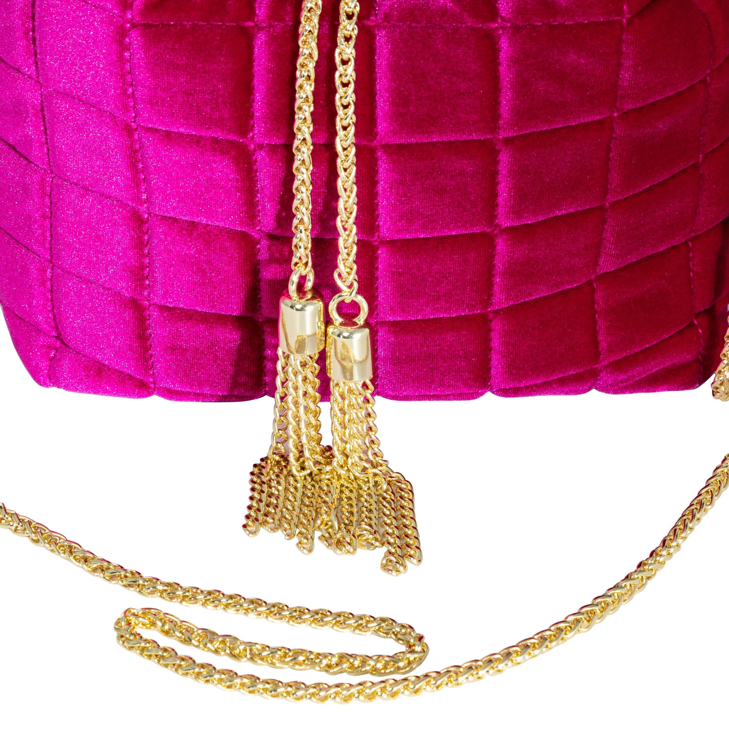 Rosa - Biba - Biba Archive Velvet Bag - 5