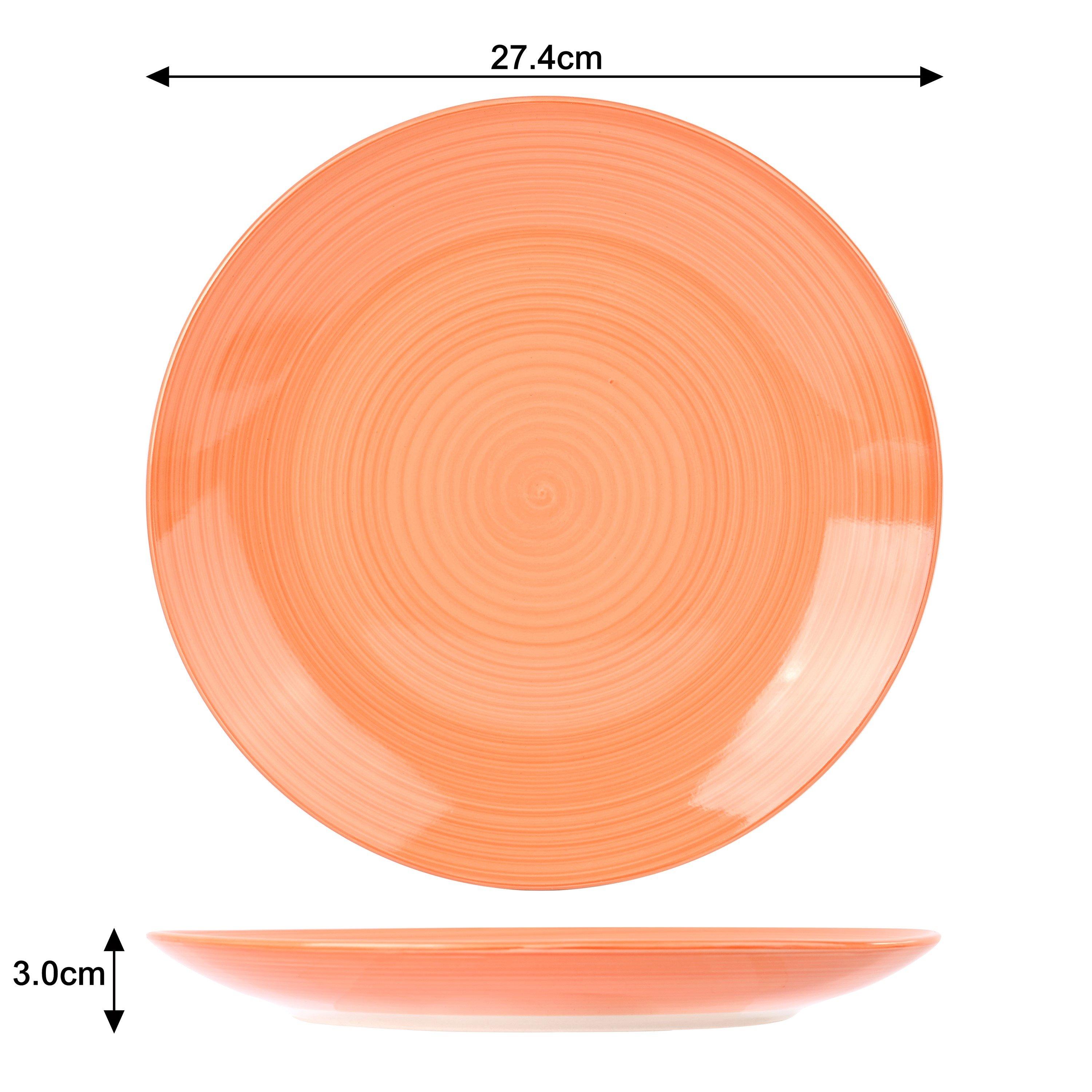Multi - Waterside - 24pc Rainbow Stripe Dinner Set - 3
