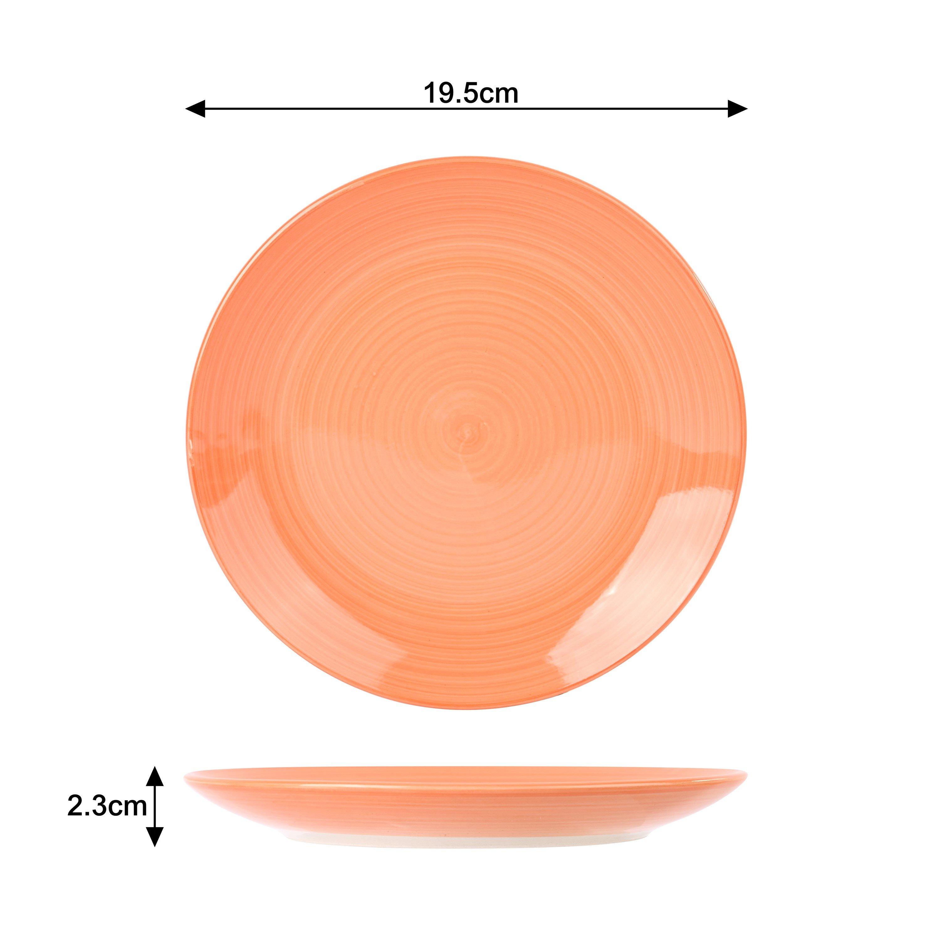 Multi - Waterside - 24pc Rainbow Stripe Dinner Set - 4