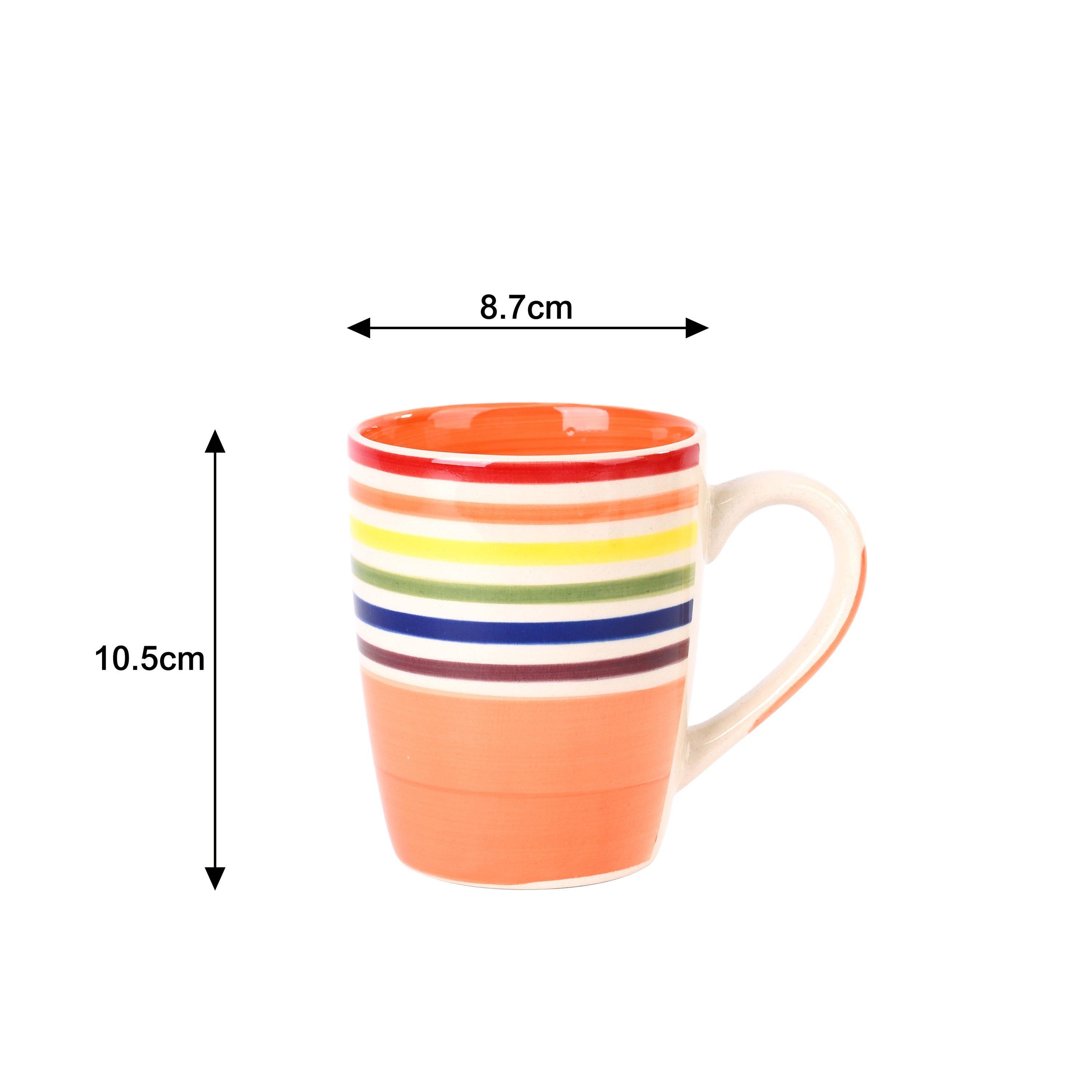 Multi - Waterside - 24pc Rainbow Stripe Dinner Set - 6