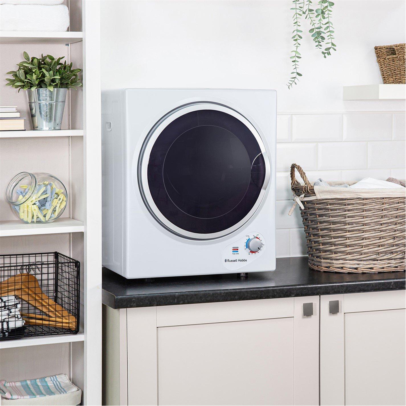 White - Russell Hobbs - Russell Hobbs RH3VTD800 2.5kg Tumble Dryer - 7