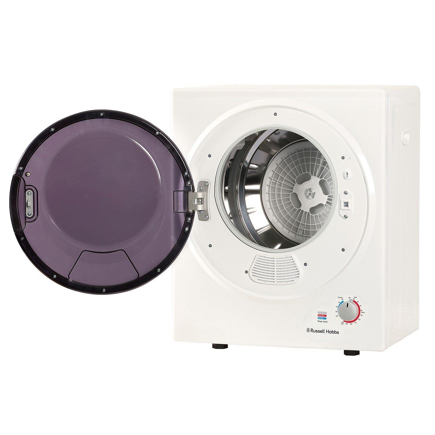 White - Russell Hobbs - Russell Hobbs RH3VTD800 2.5kg Tumble Dryer - 10
