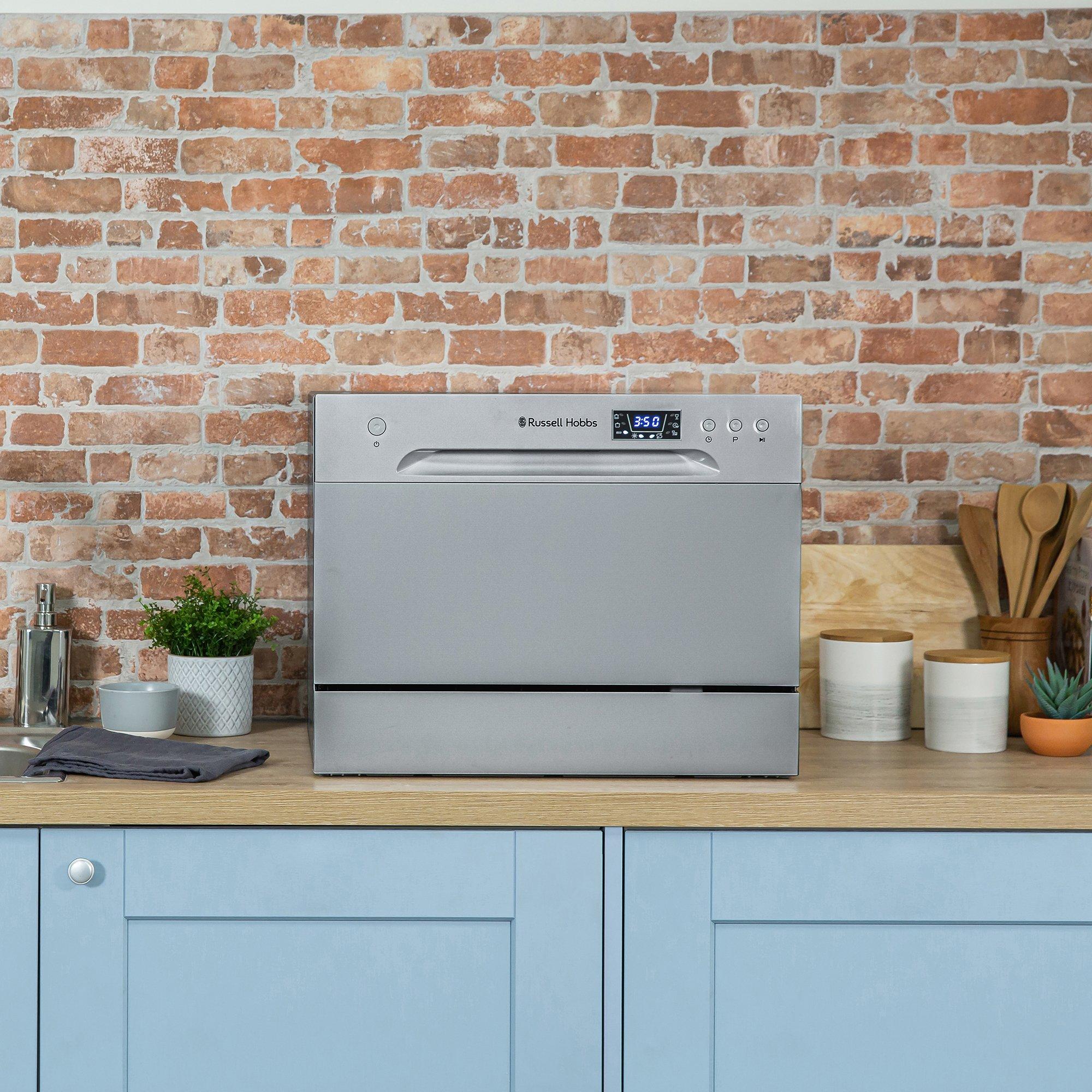 Silver - Russell Hobbs - Russell Hobbs RHTTDW6S Table Top Dishwasher - 4