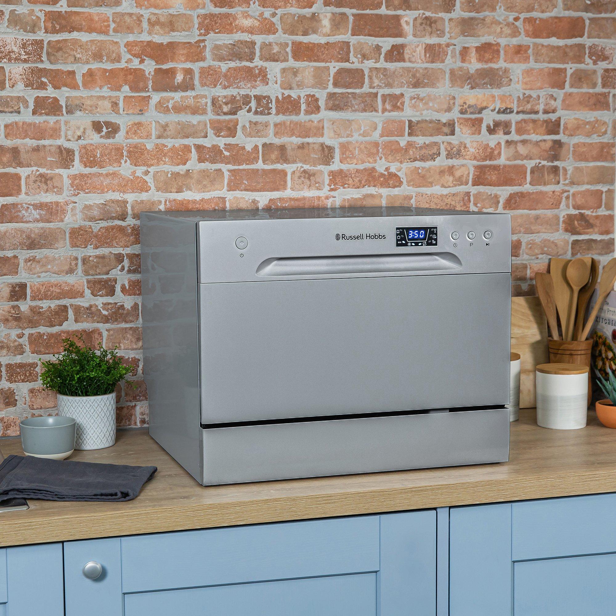 Silver - Russell Hobbs - Russell Hobbs RHTTDW6S Table Top Dishwasher - 5
