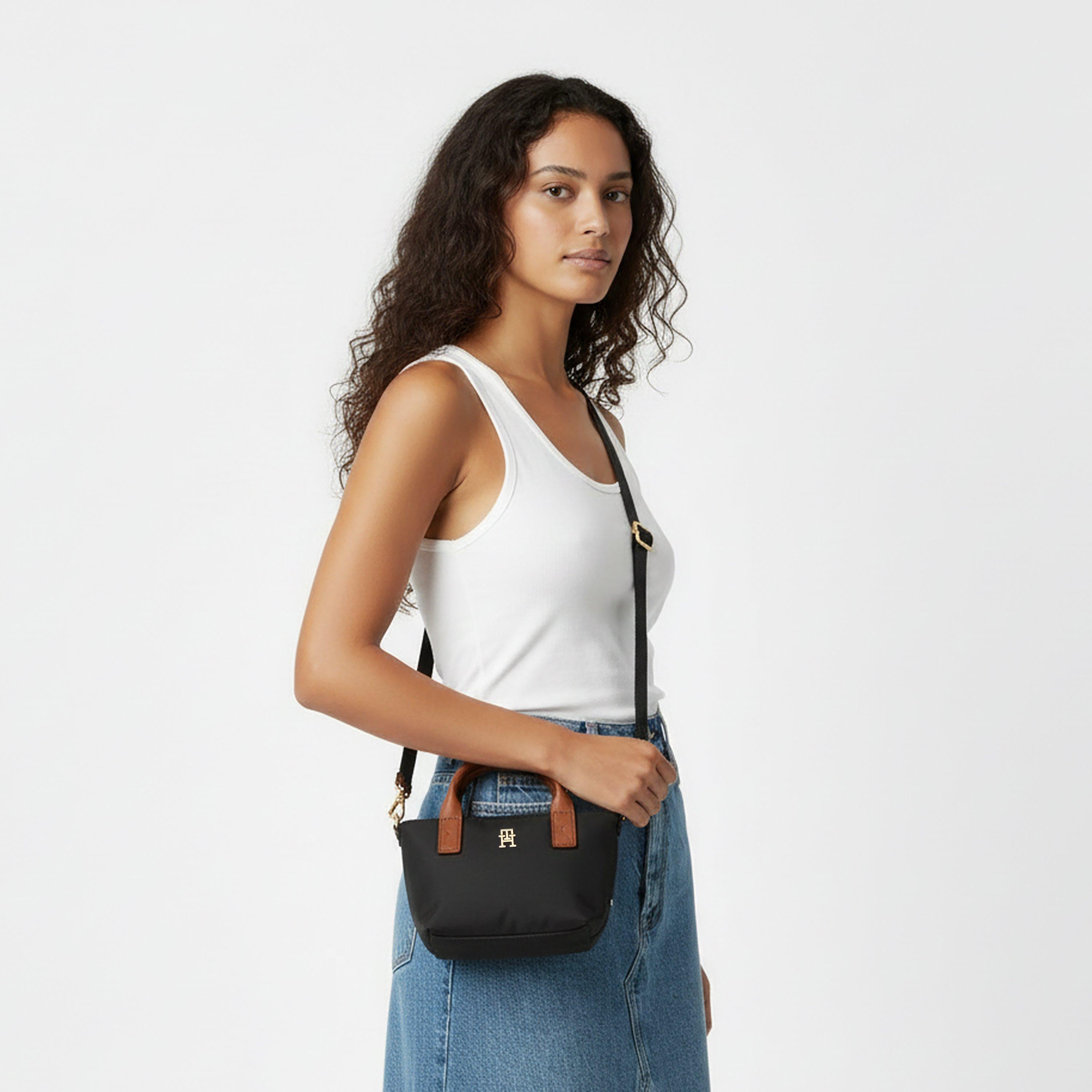 Black - Tommy Hilfiger - Women's Crossbody Bag - 3