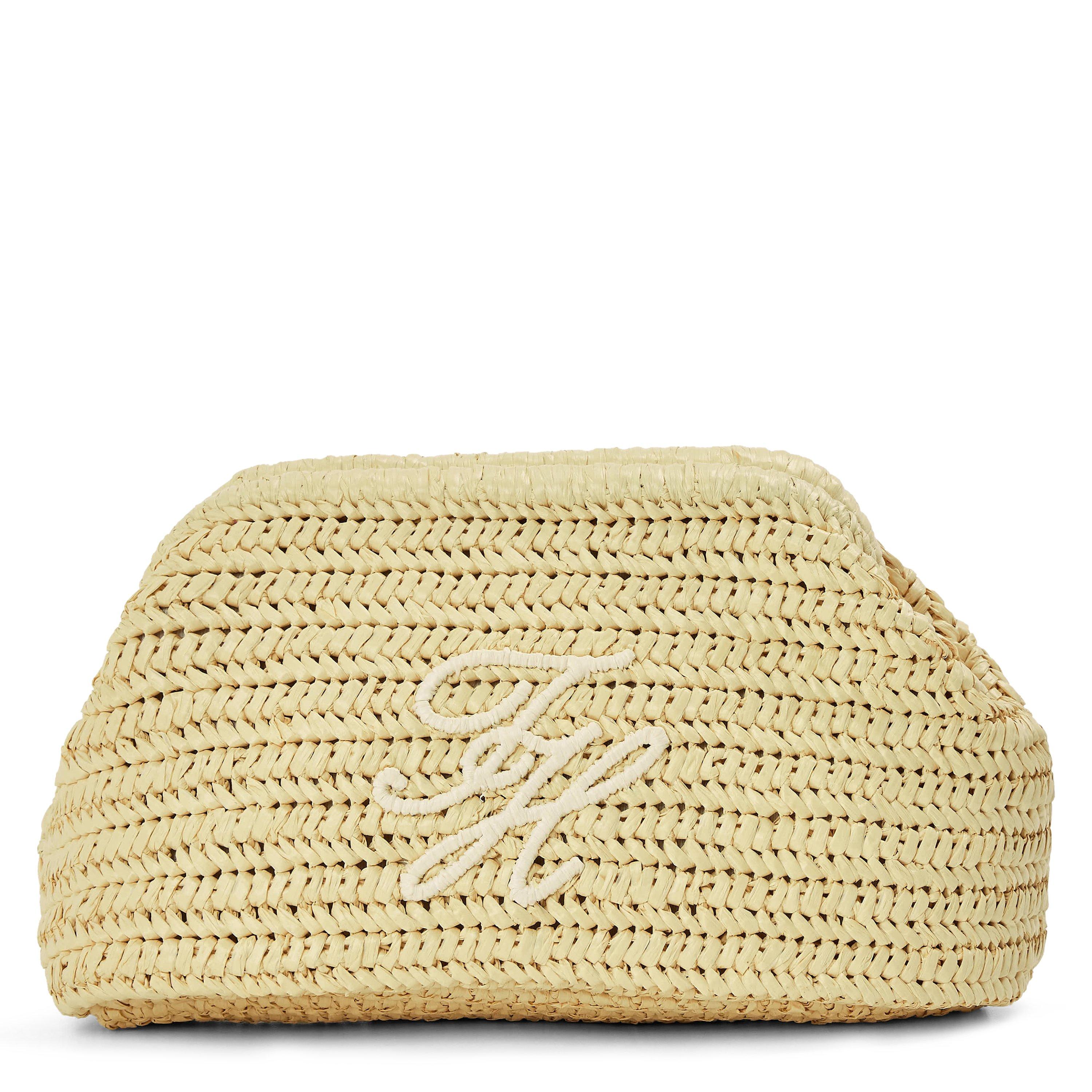 Tommy Hilfiger Women's Straw Bag - Natural Raffia