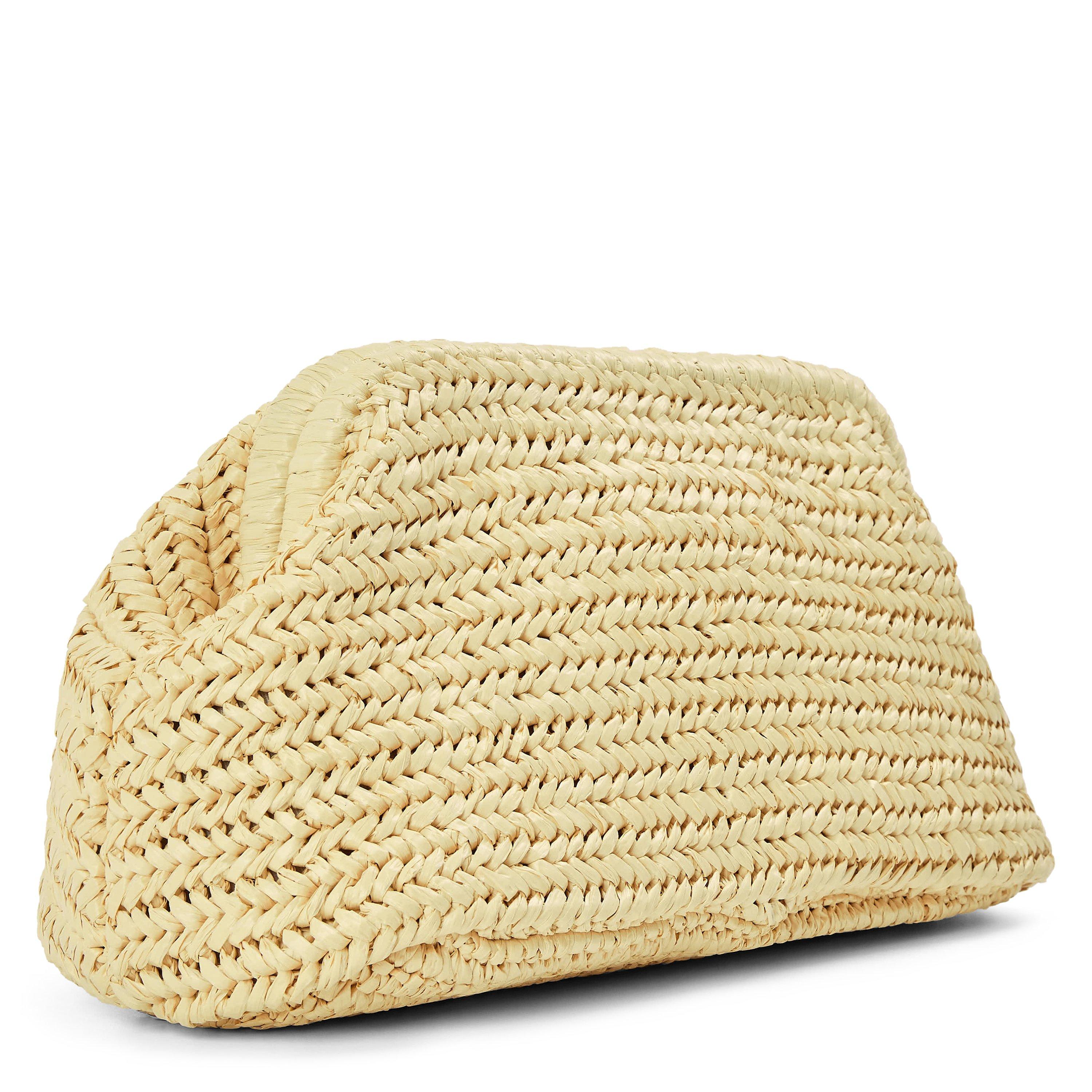 Natural Raffia - Tommy Hilfiger - Women's Straw Bag - 2