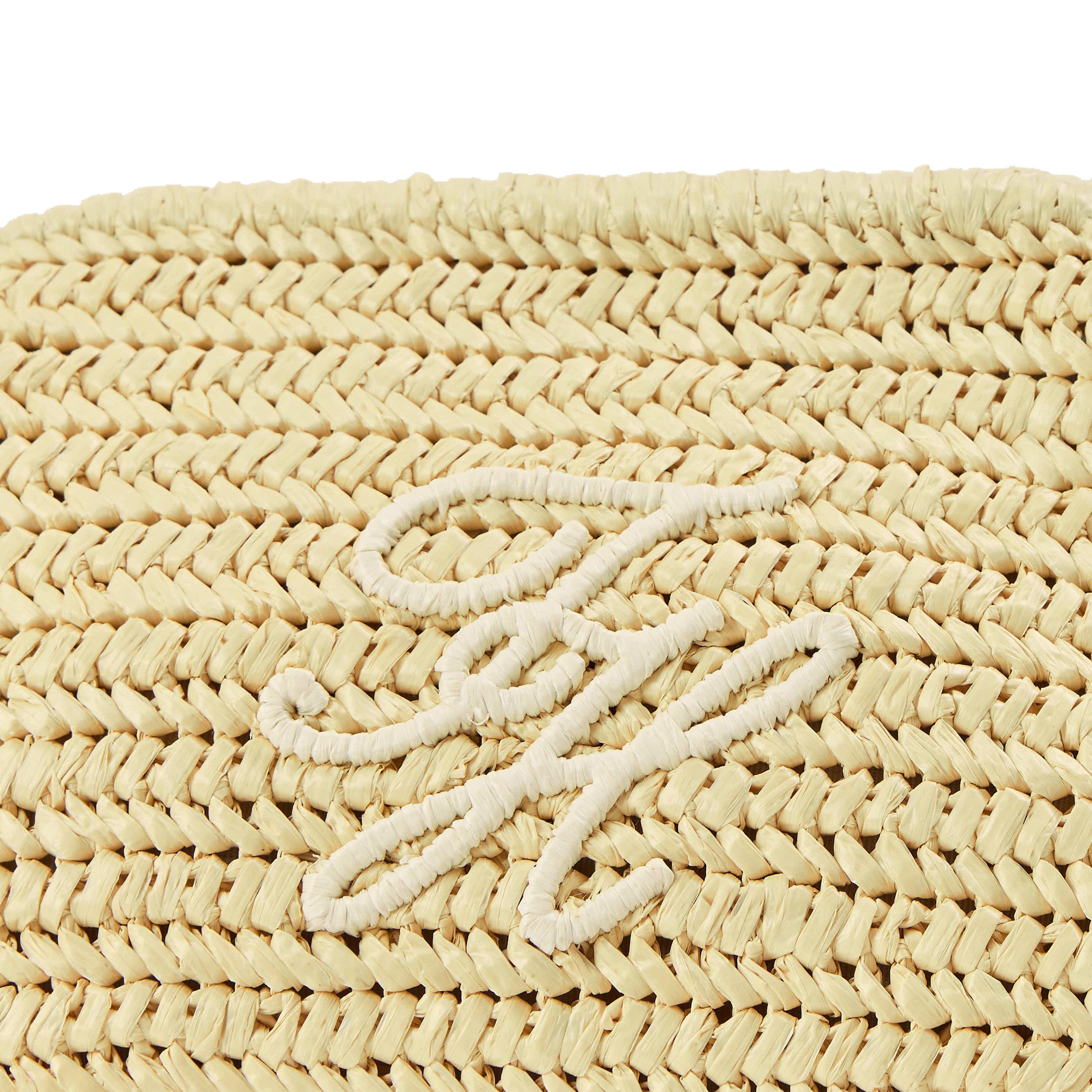 Natural Raffia - Tommy Hilfiger - Women's Straw Bag - 3
