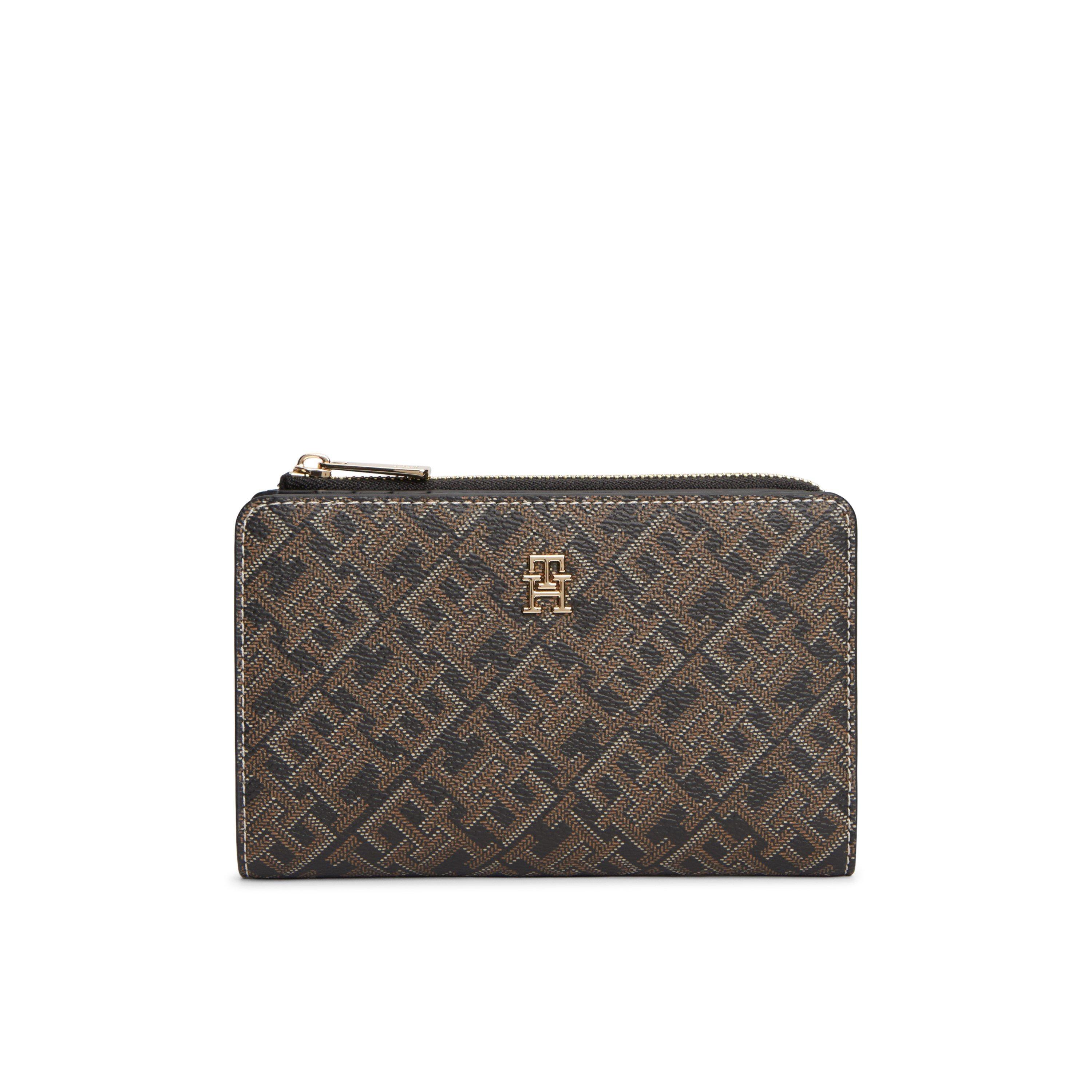 Black Mix - Tommy Hilfiger - Women's Zip Around Purse - 1
