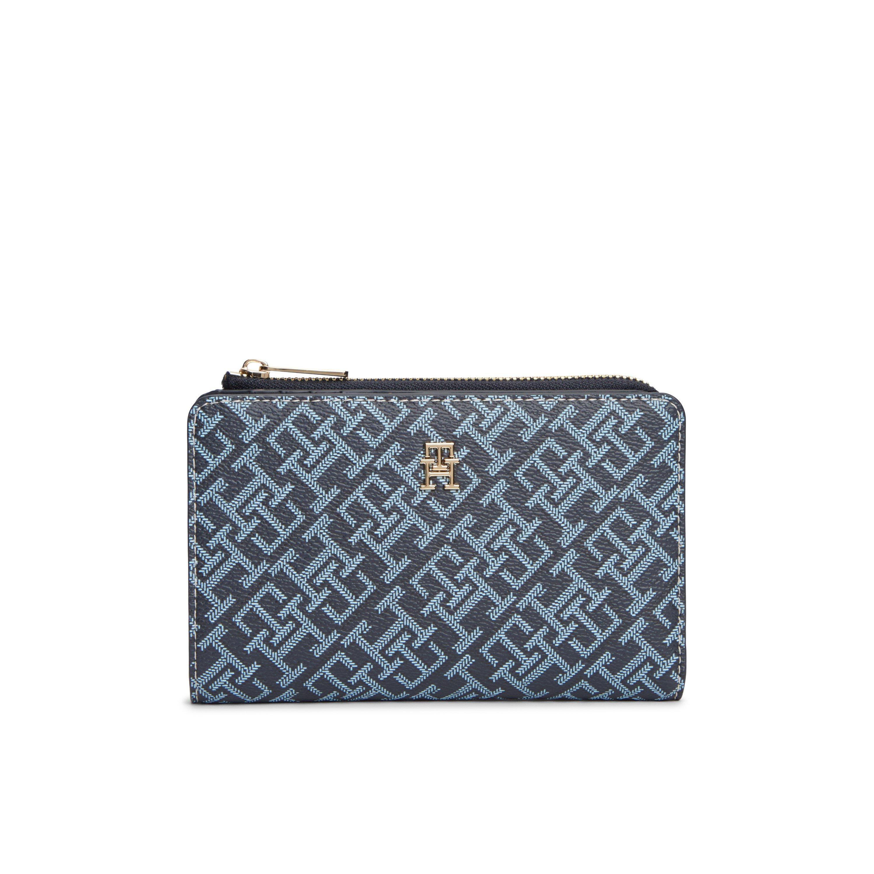 Tommy Hilfiger Women's Zip Around Purse - Blue Mix
