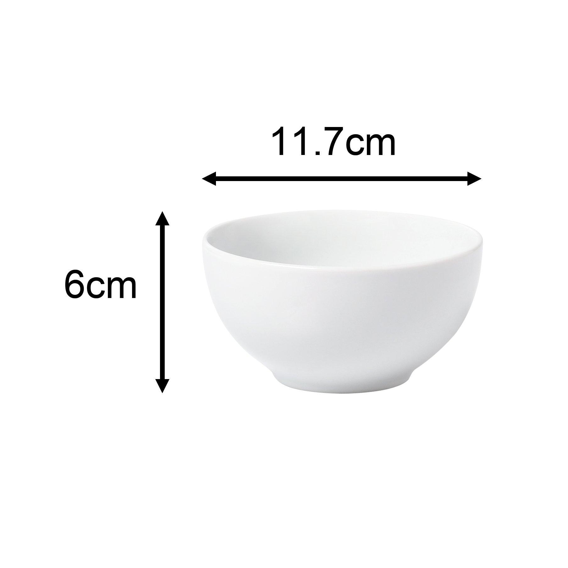 White - Waterside - 42 Piece Simply White Coupe Dinner Set - 5