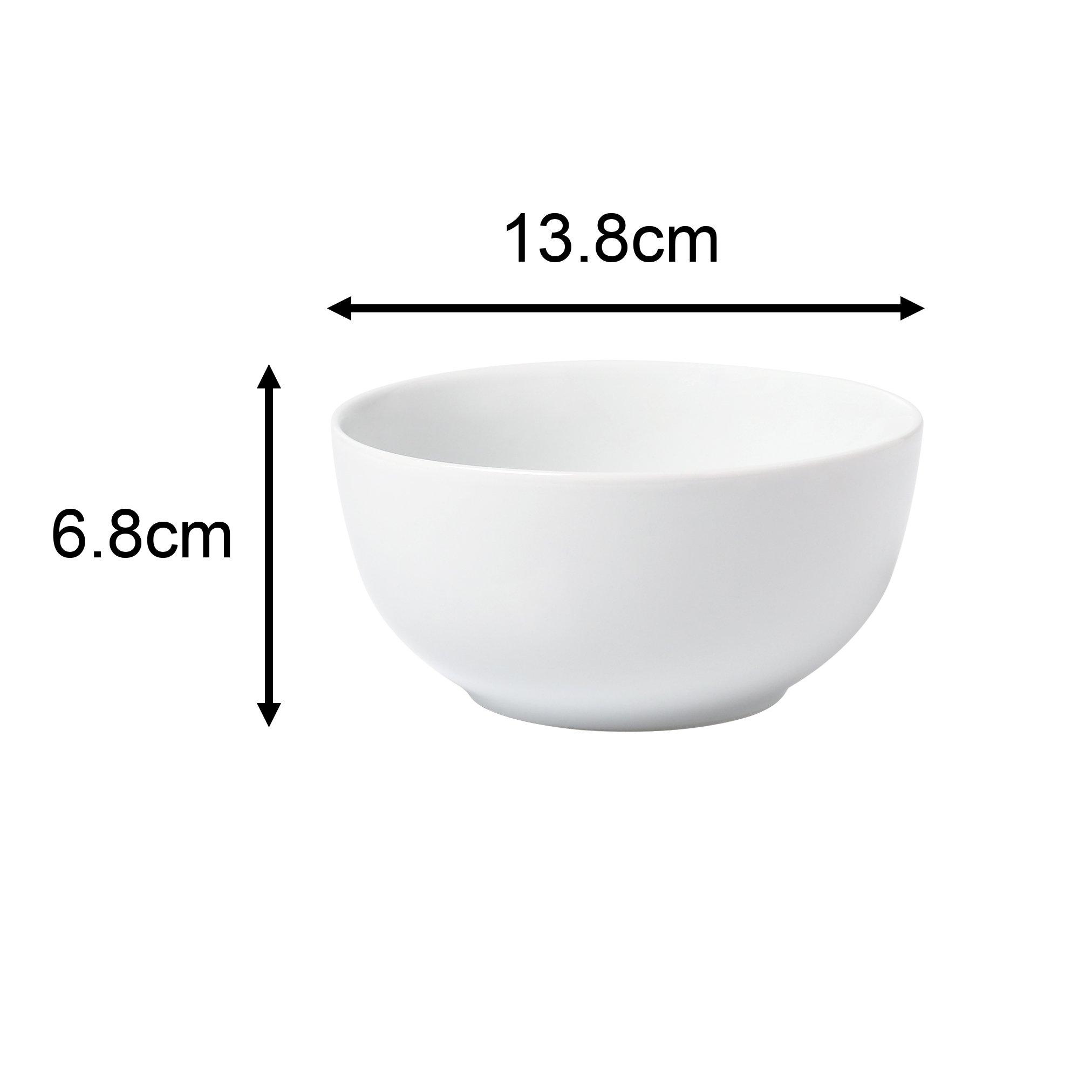 White - Waterside - 42 Piece Simply White Coupe Dinner Set - 6