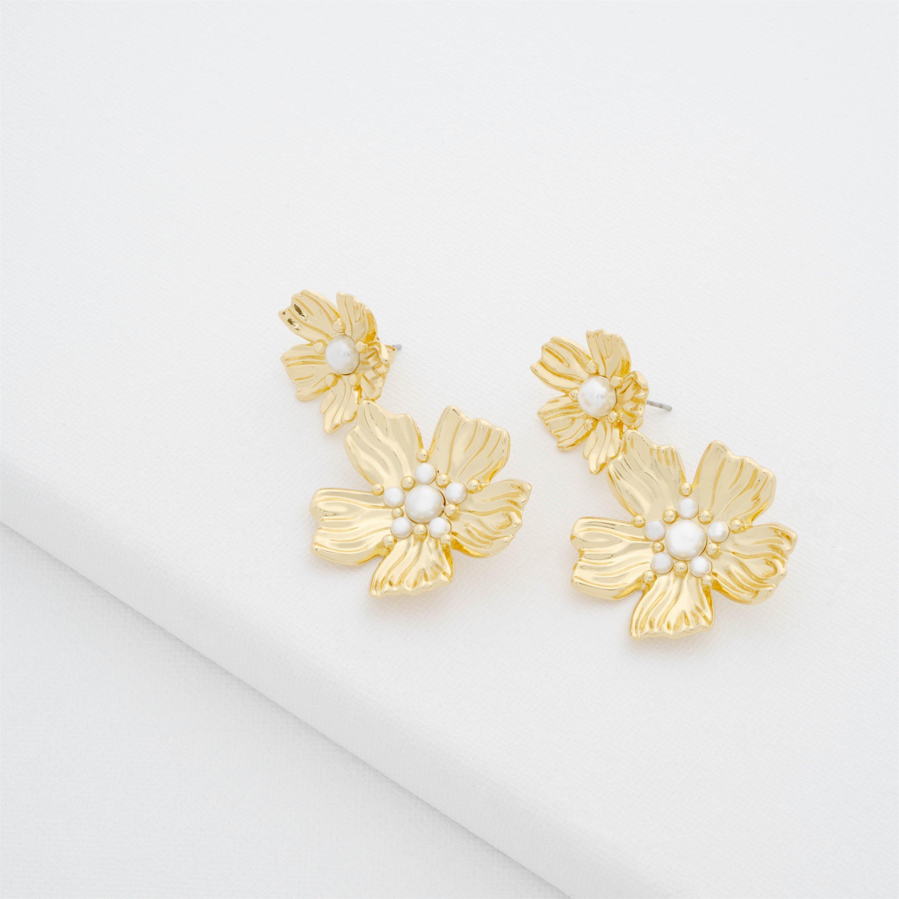 Gold/Pearl - Ted Baker - Women's Petar Drop Earrings - 4