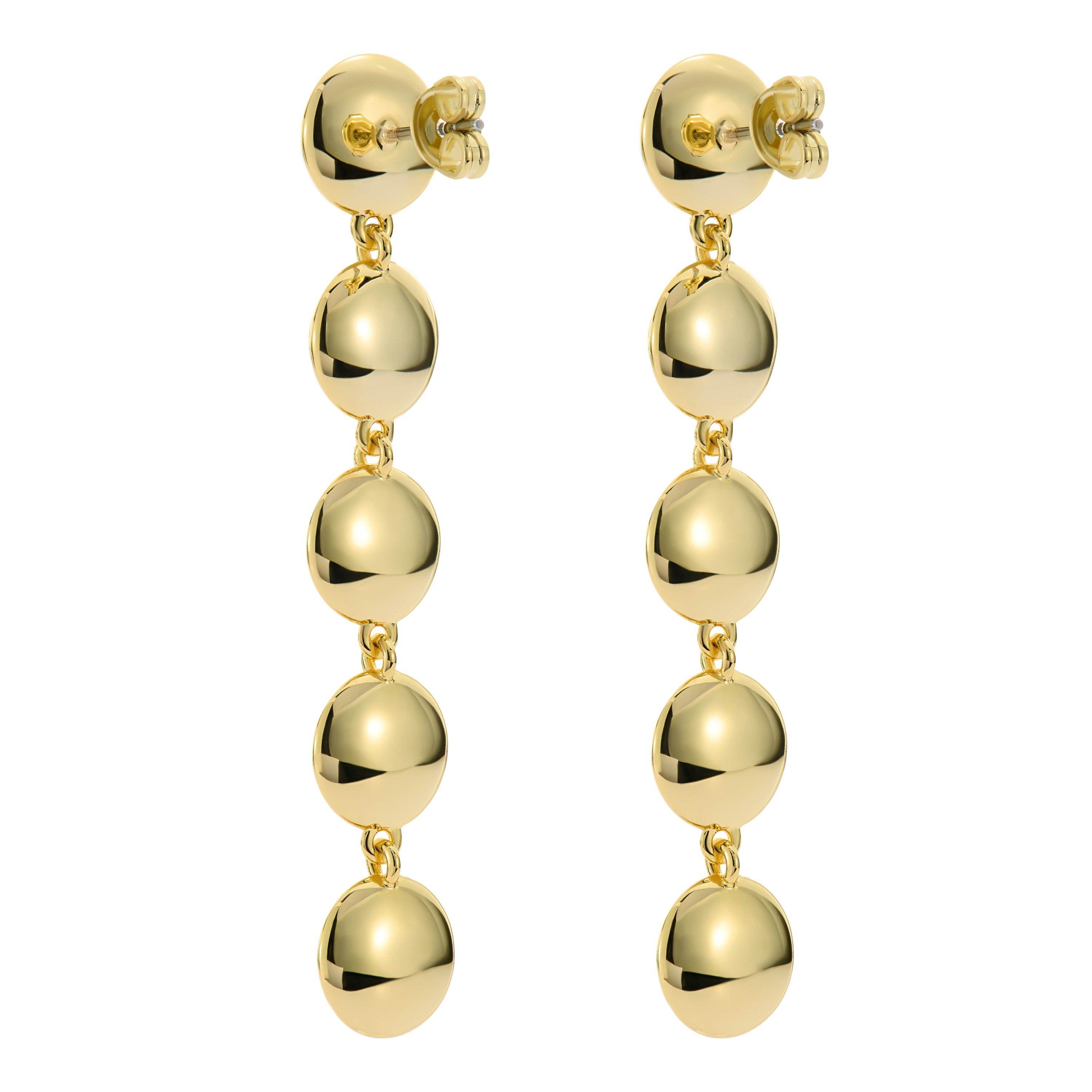 Gold/Crystal - Ted Baker - Women's Sorella Drop Earrings - 3