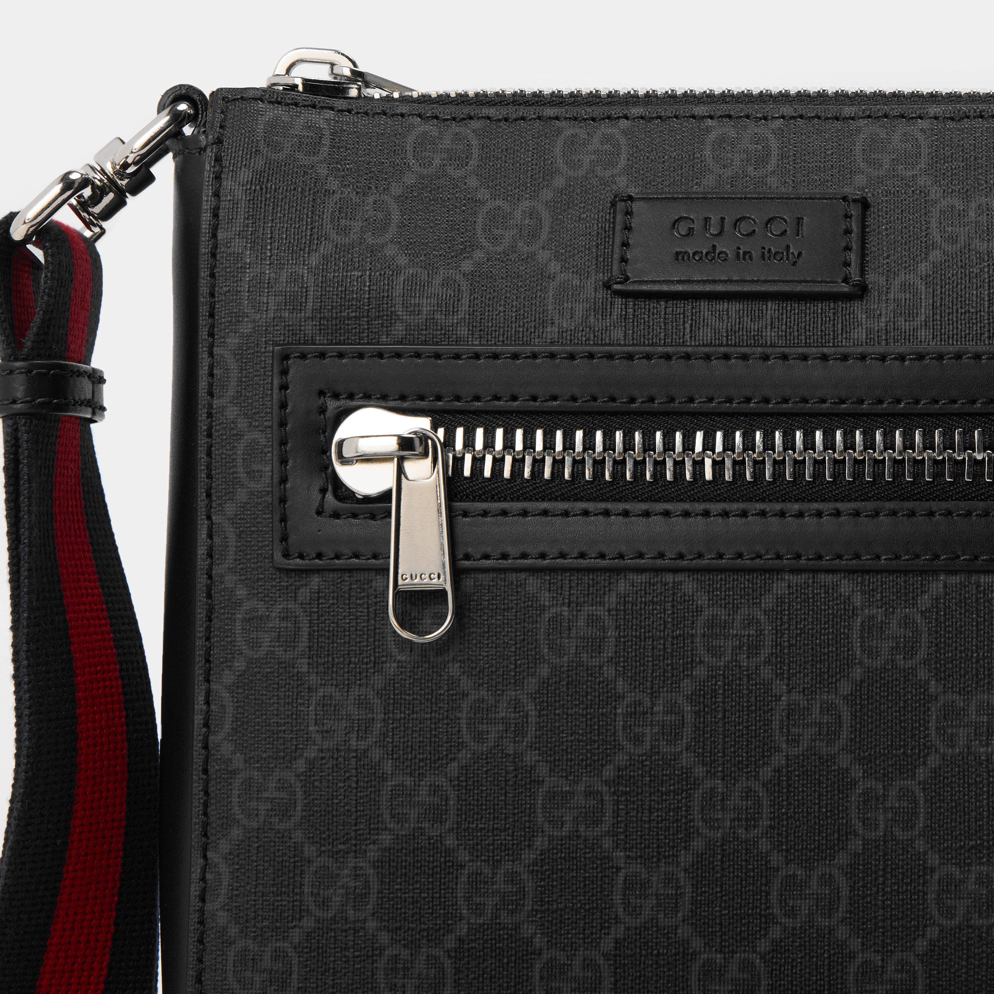 GG Black - Gucci - Men's Cross Body Bag - 4