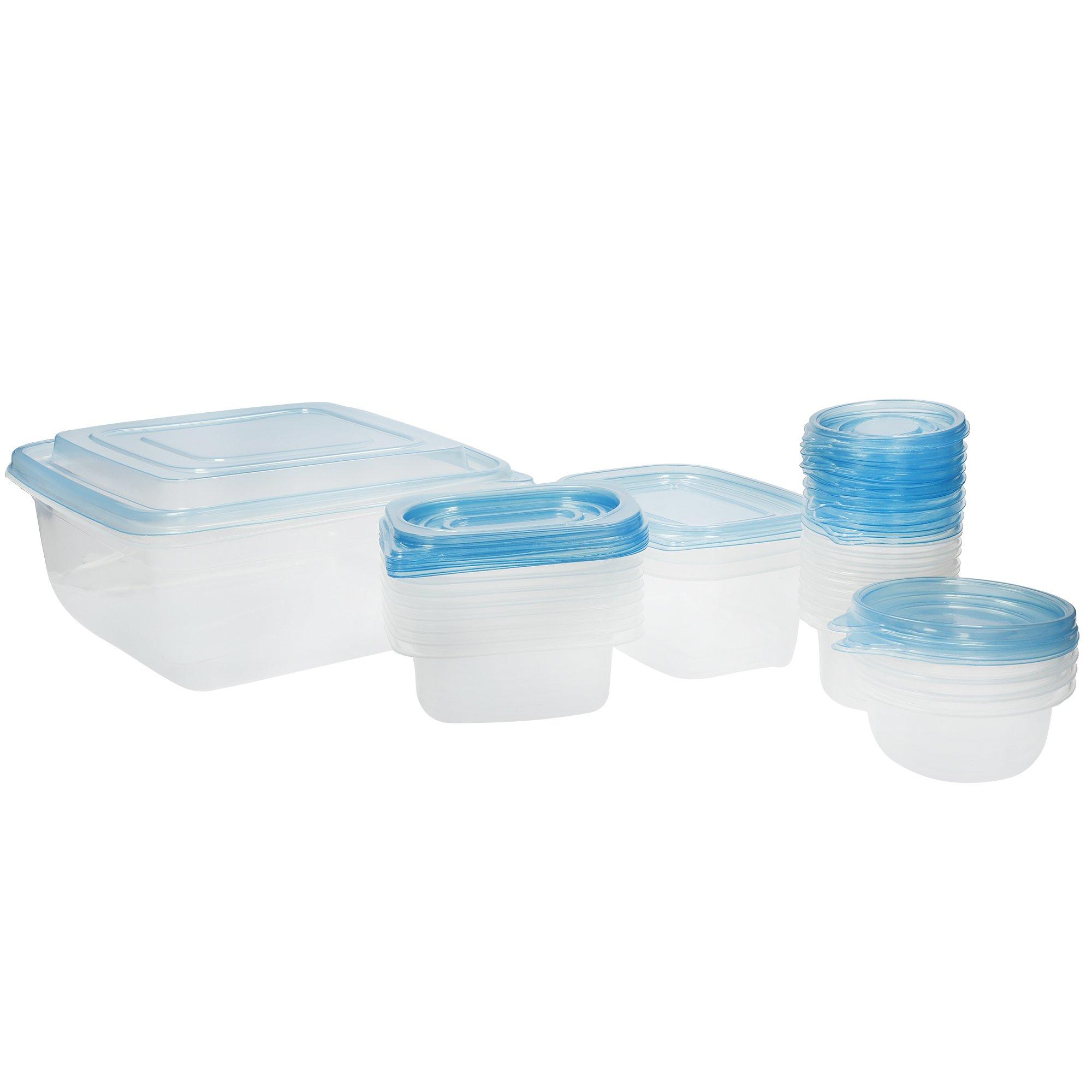 White - KitchenCraft - 23-Piece Plastic Meal Prep Container - 1