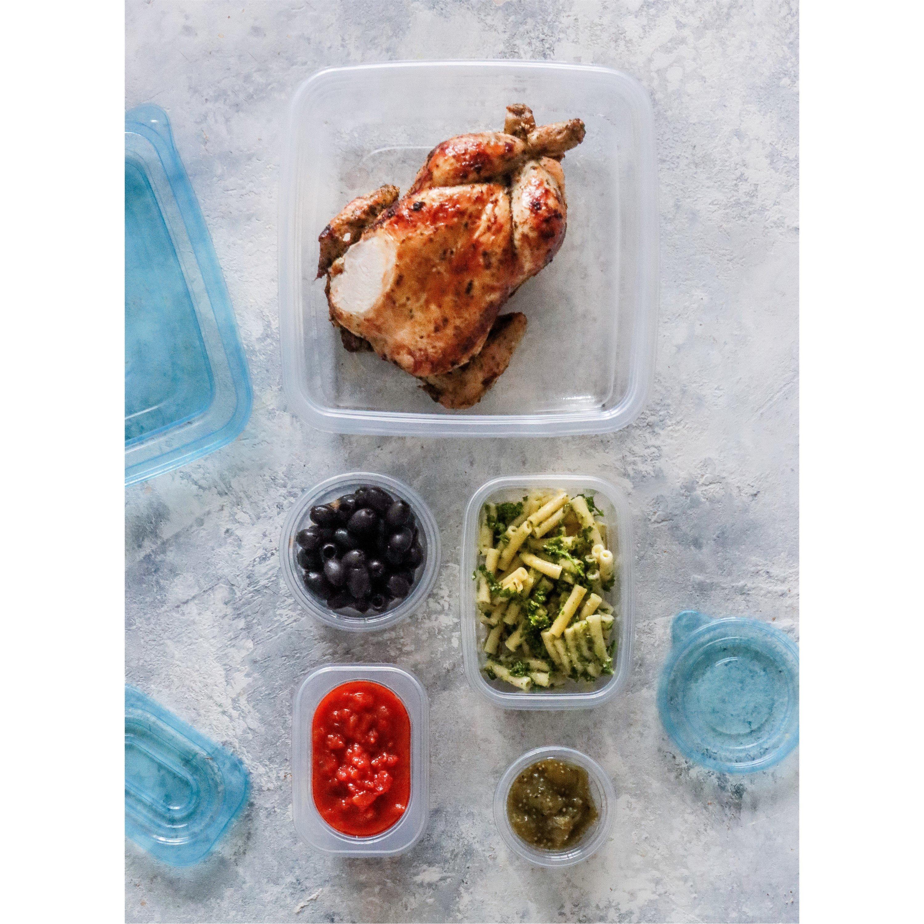 White - KitchenCraft - KitchenCraft 23-Piece Plastic Meal Prep Container - 4