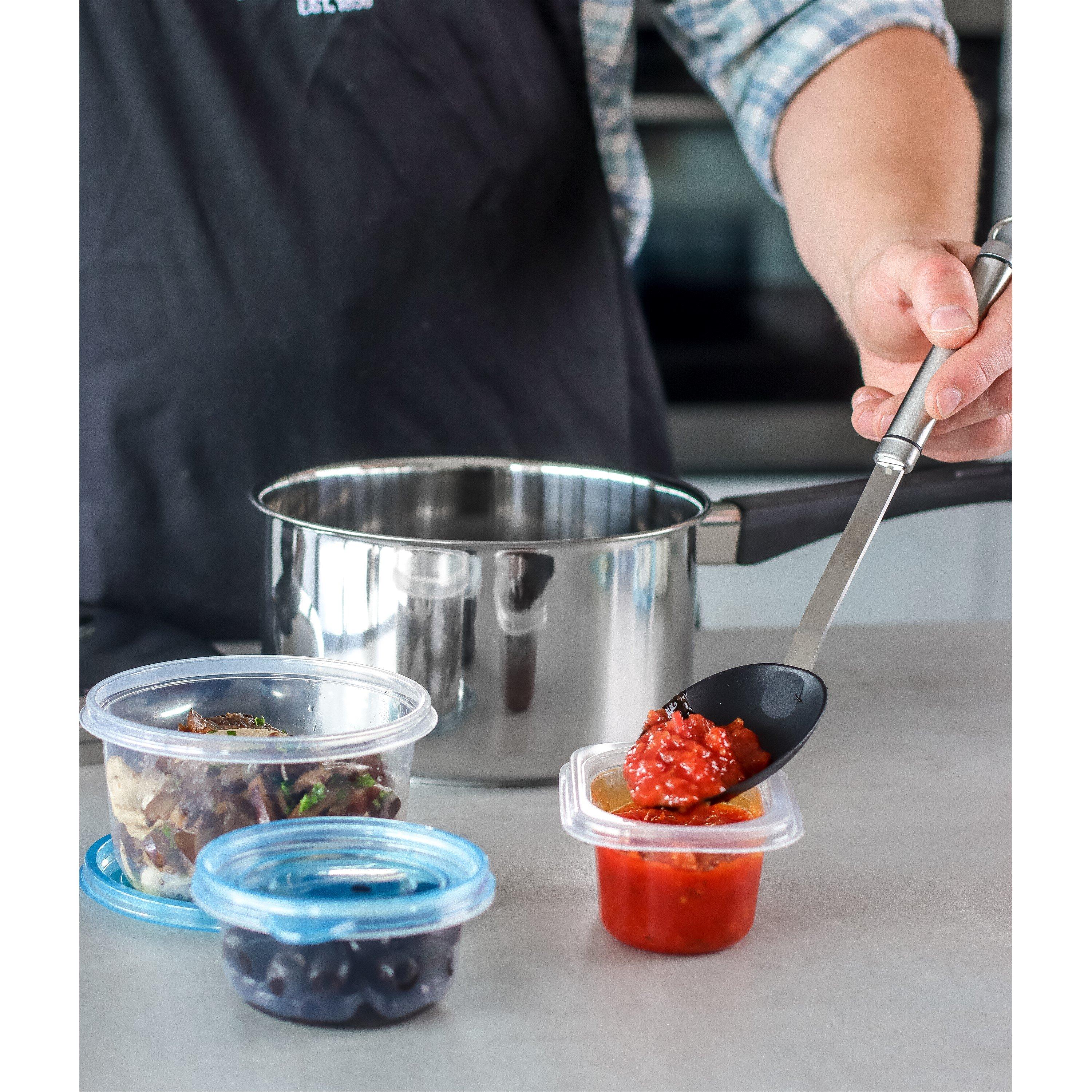 White - KitchenCraft - KitchenCraft 23-Piece Plastic Meal Prep Container - 6