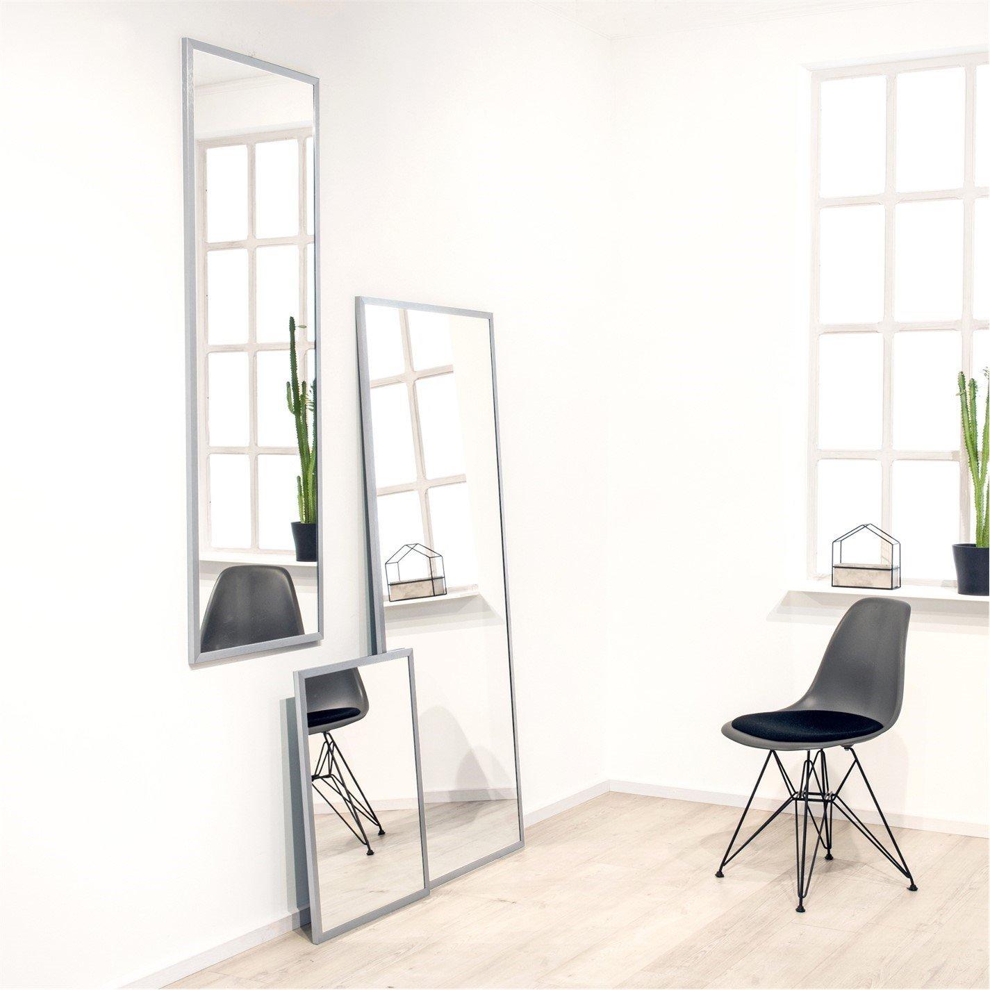 Brushed Frosted - nielsen - Star Rectangular Wall Mirror with Hanging Set - 1