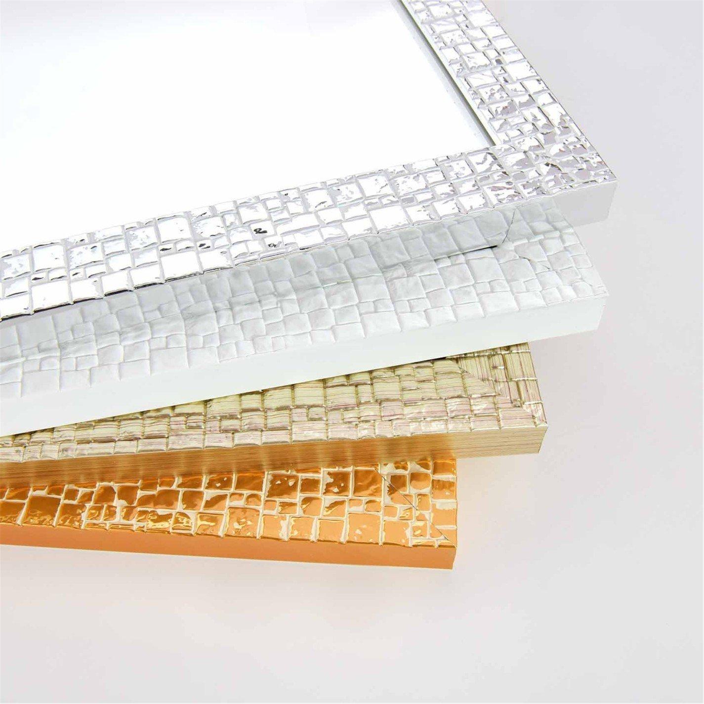 White - nielsen - Florentina Mosaic Wall Mirror with Hanging Set - 2