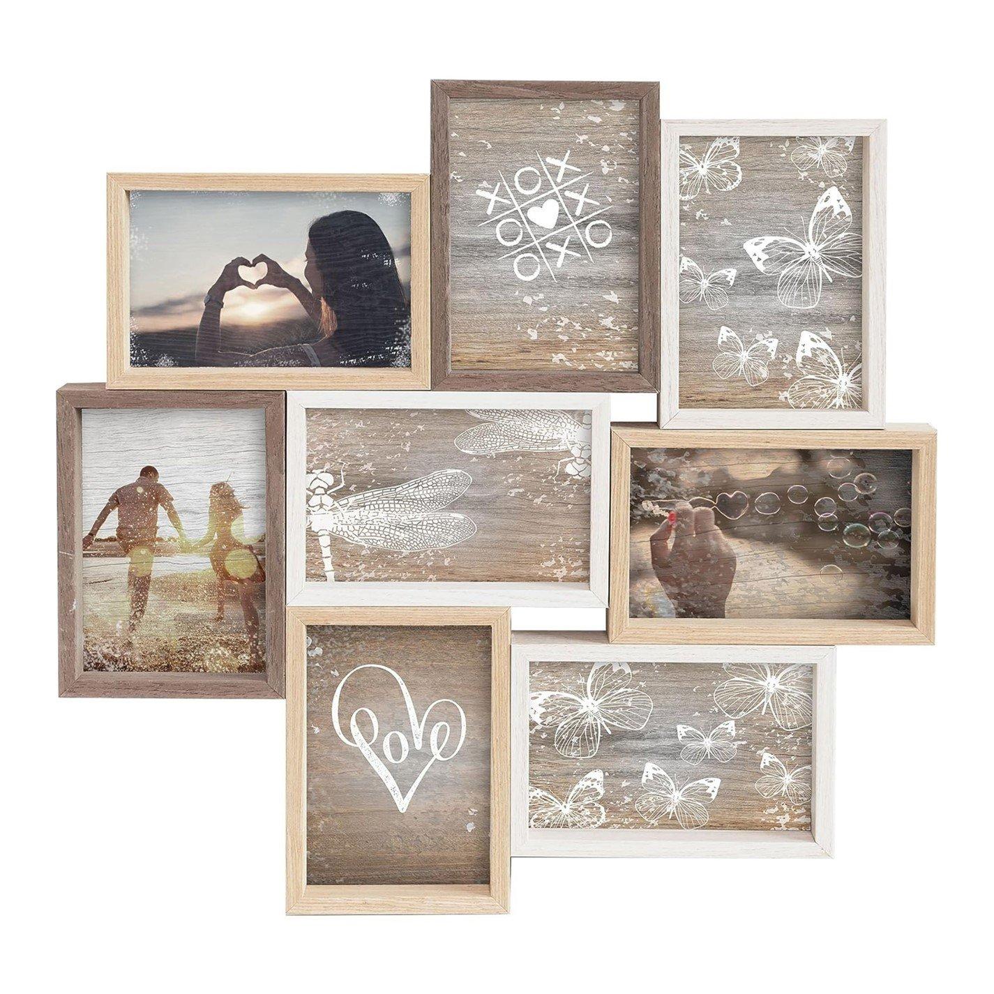 Nielsen  Collage Frame For 8 Photos - Mixed - 10x15cm