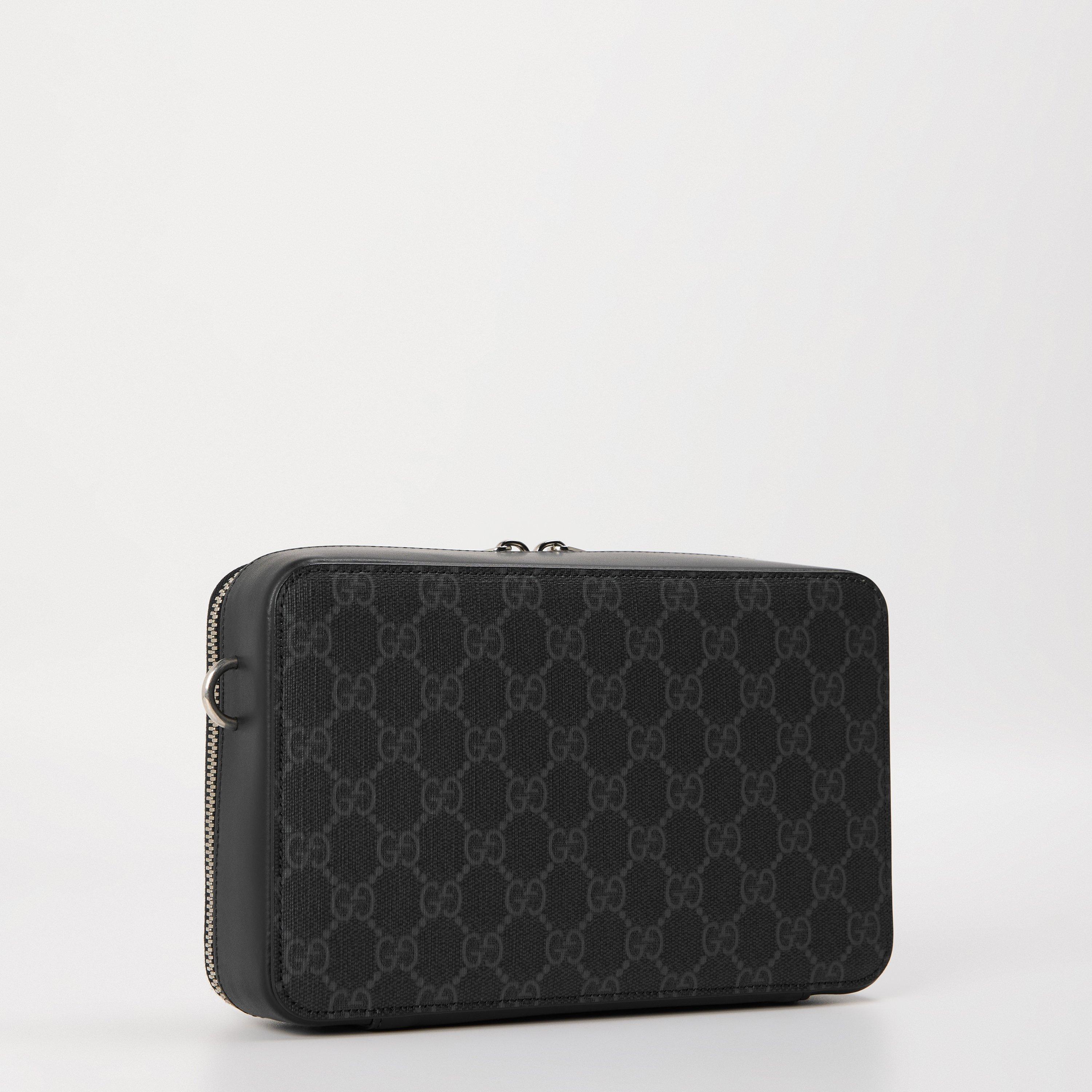 GG Black - Gucci - Men's Cross Body Bag - 2