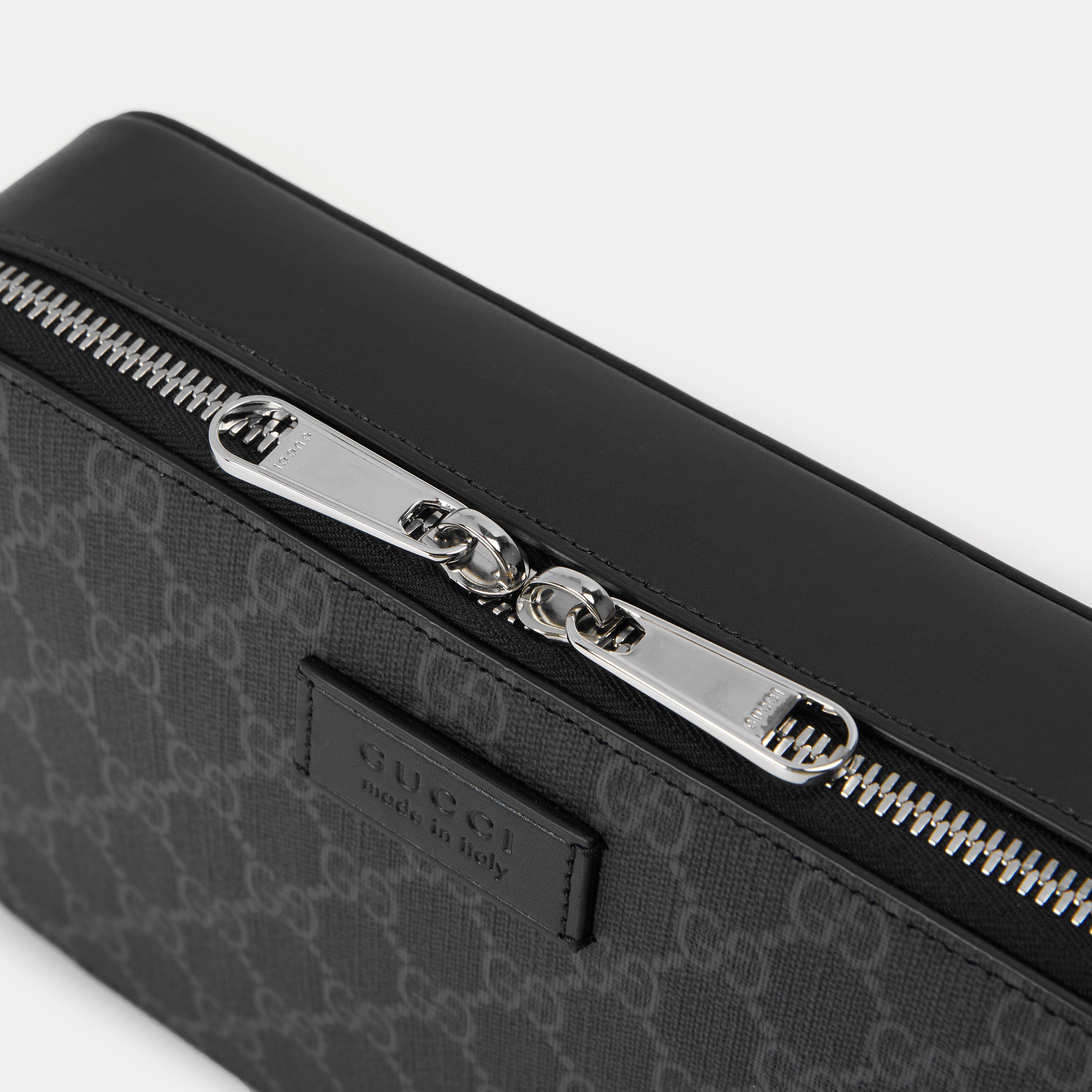 GG Black - Gucci - Men's Cross Body Bag - 4