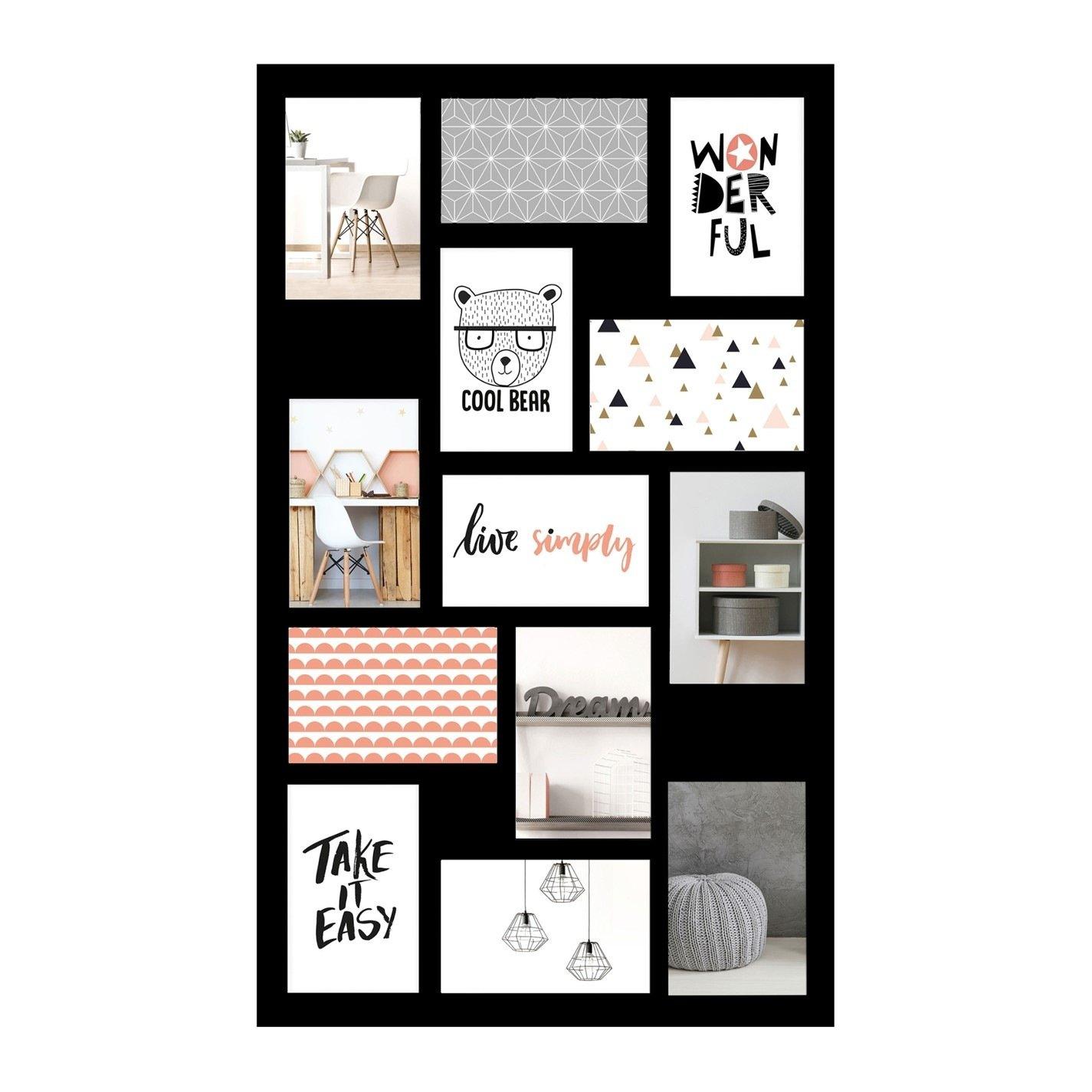 Nielsen  Collage Frame For 13 Photos - Black - 10x15cm