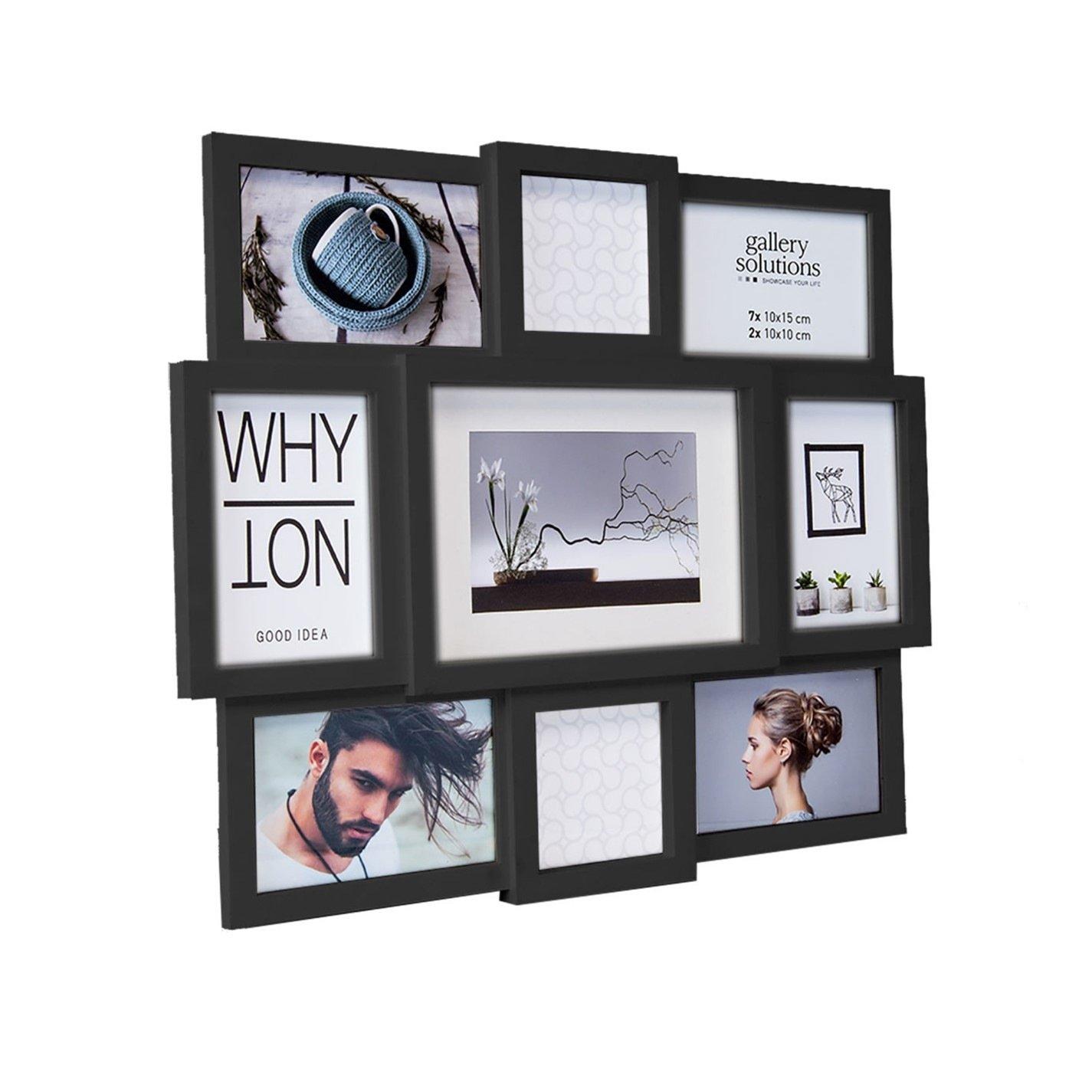 Black - nielsen - Collage Frame for 9 Photos - 2