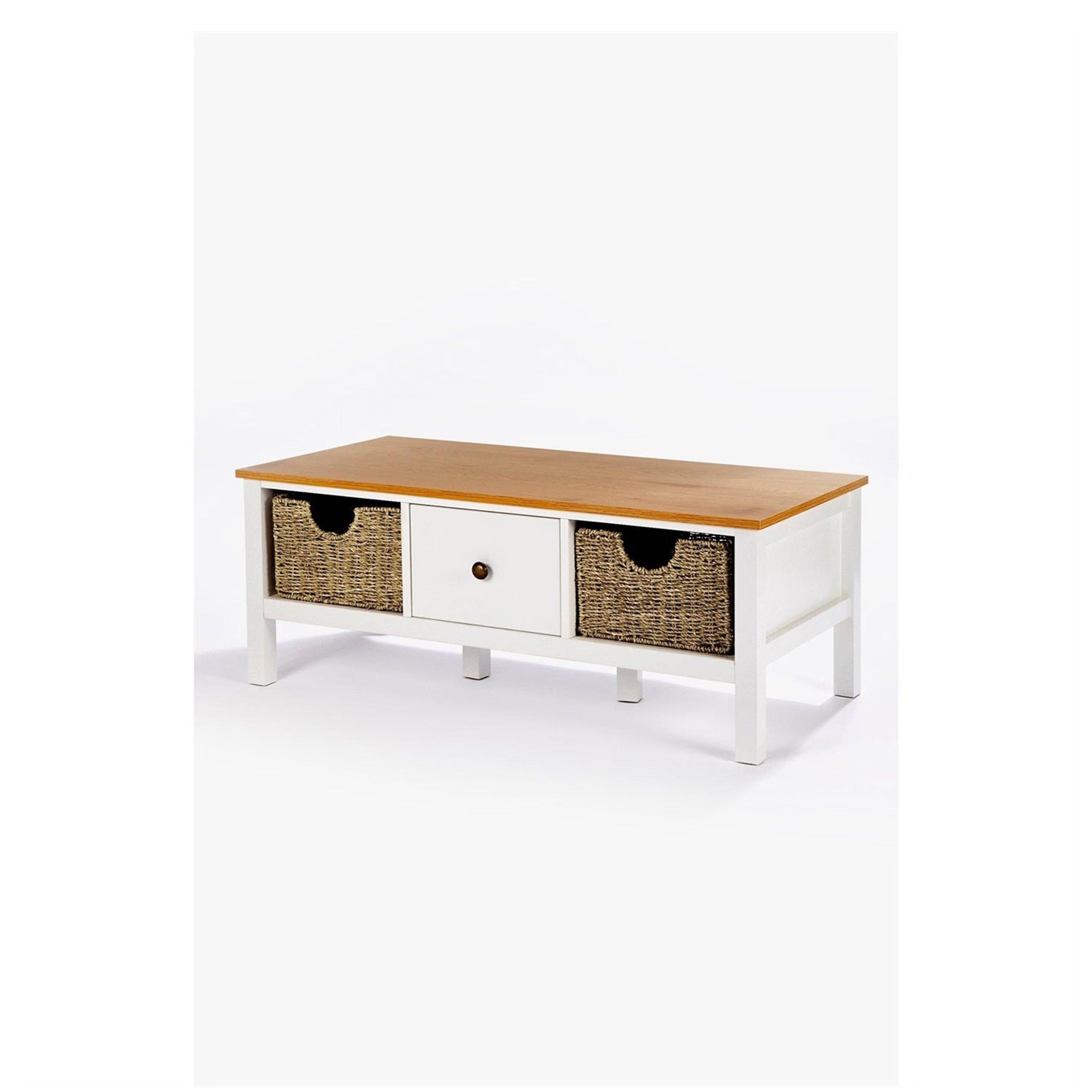 White - Homelife - Devon Coffee Table - 2