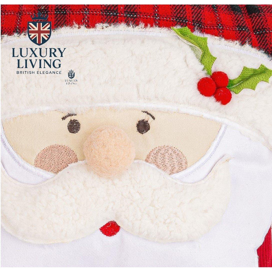 Multicolour - Alan Symonds - Star-Shaped Christmas Santa Cushion - 2