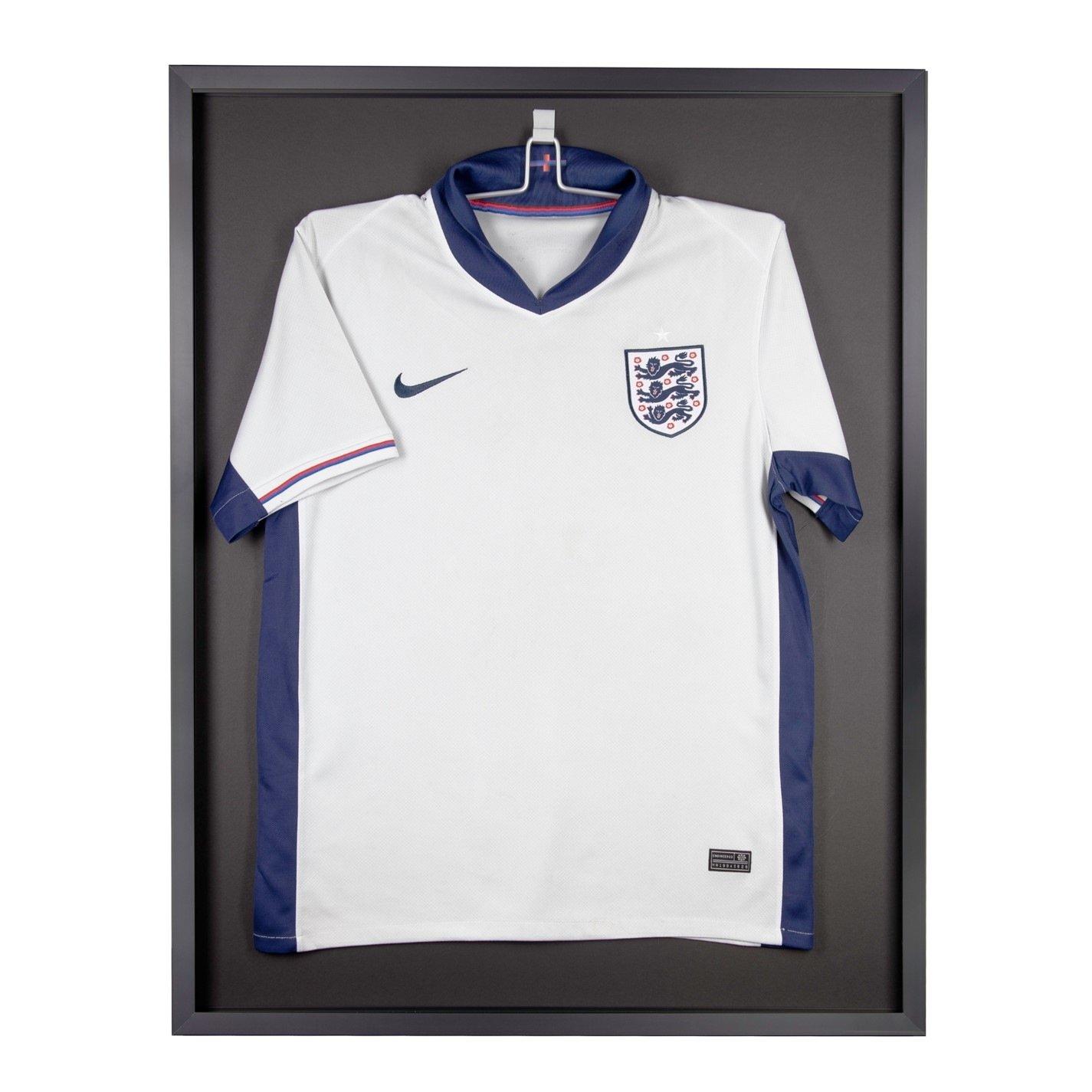 Jet Matt Black - nielsen - Framebox Football / Rugby Shirt Display Frame - 2