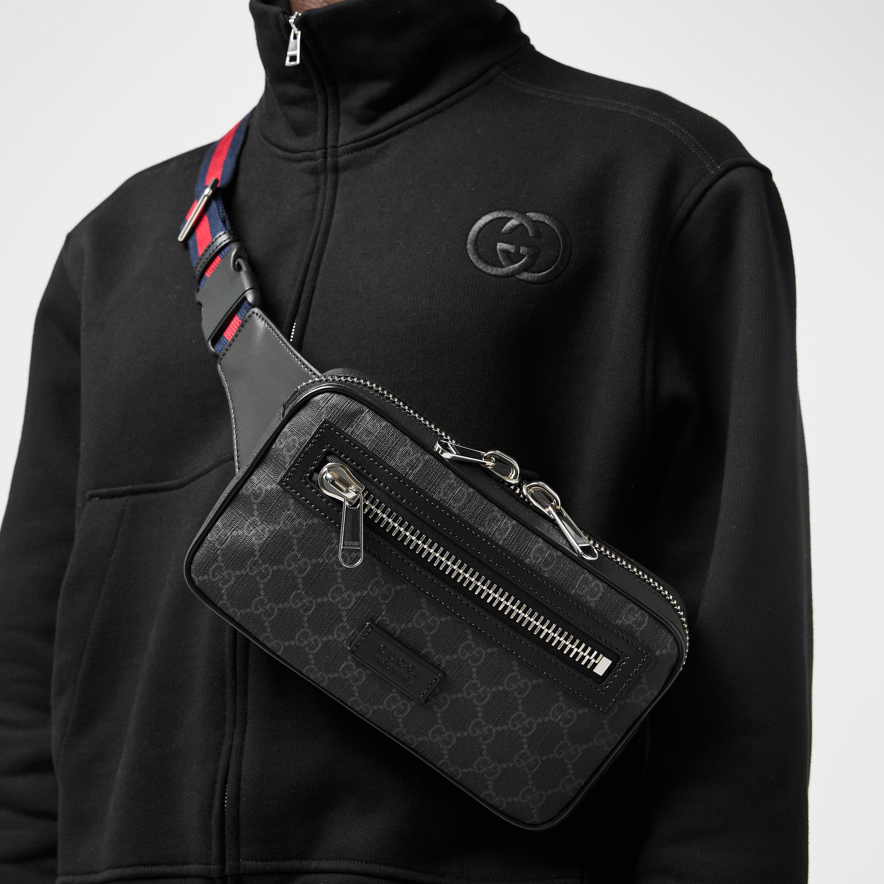 GG Black - Gucci - Men's Belt Bum Bags - 3