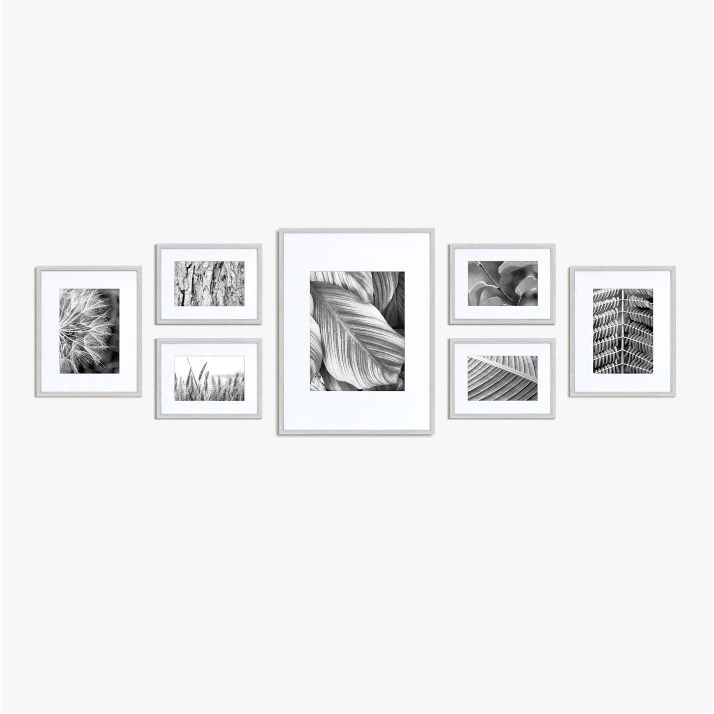 Grey - nielsen - Gallery Wall Picture Frame Set 7 Piece - 1