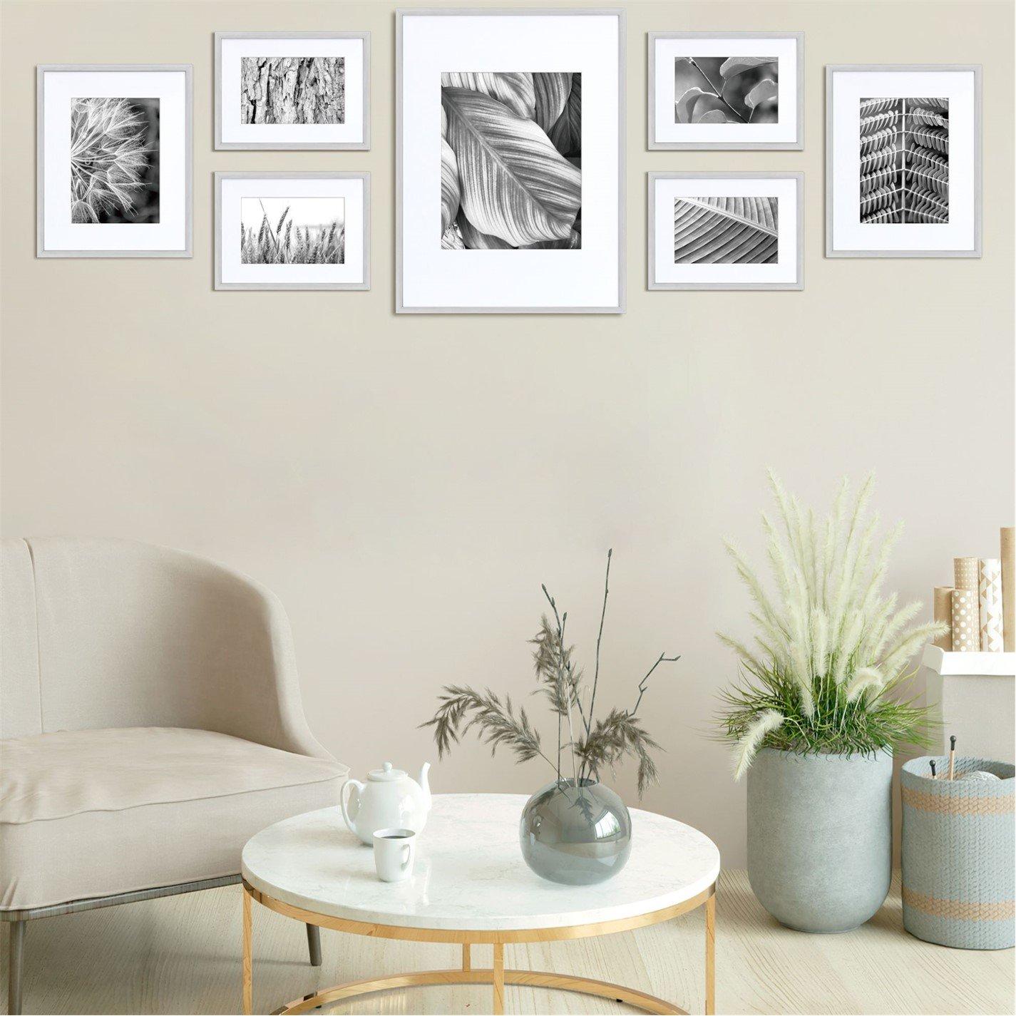 Grey - nielsen - Gallery Wall Picture Frame Set 7 Piece - 2