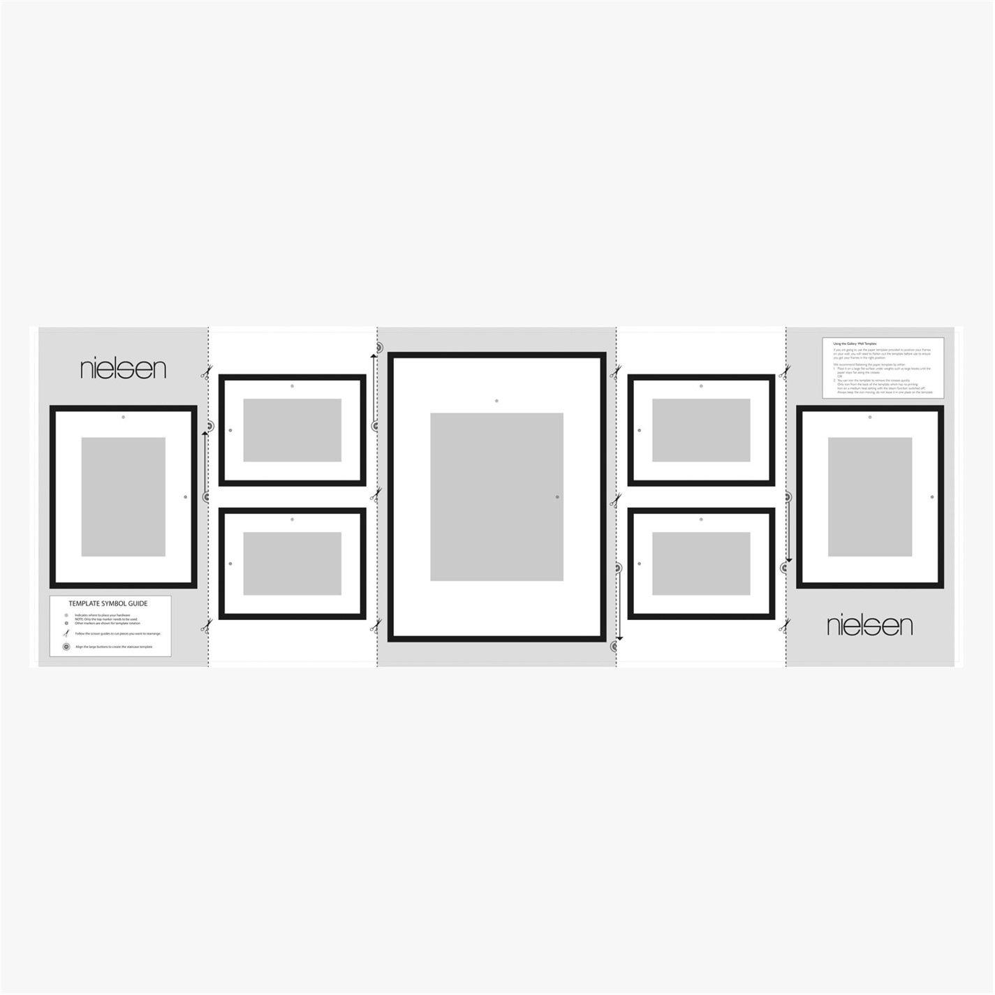 Grey - nielsen - Gallery Wall Picture Frame Set 7 Piece - 3