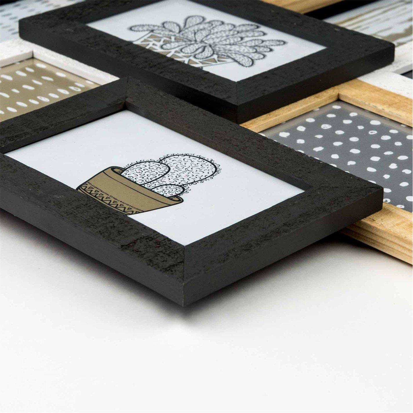 Natural - nielsen - 3D Wooden Collage Frame for 8 photos - 4