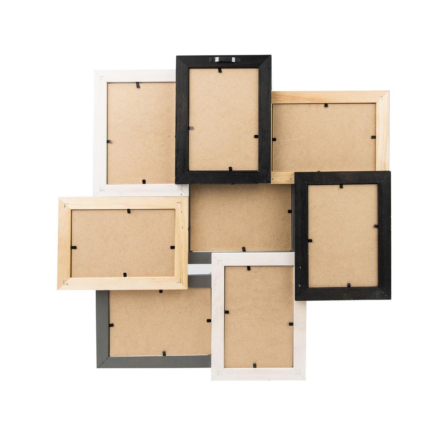 Natural - nielsen - 3D Wooden Collage Frame for 8 photos - 5