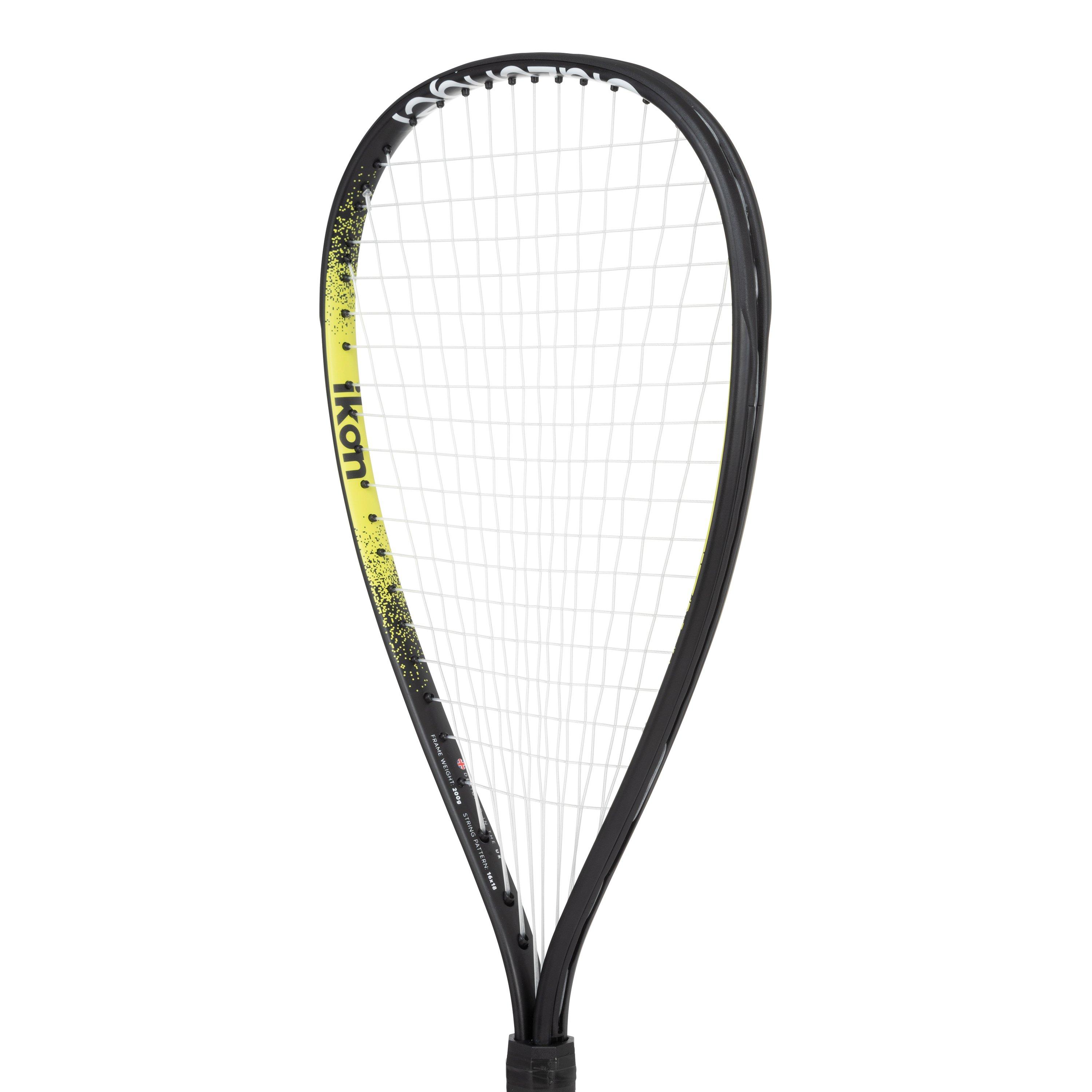 Black/Yellow - Slazenger - Ikon Racketball Racket - 2