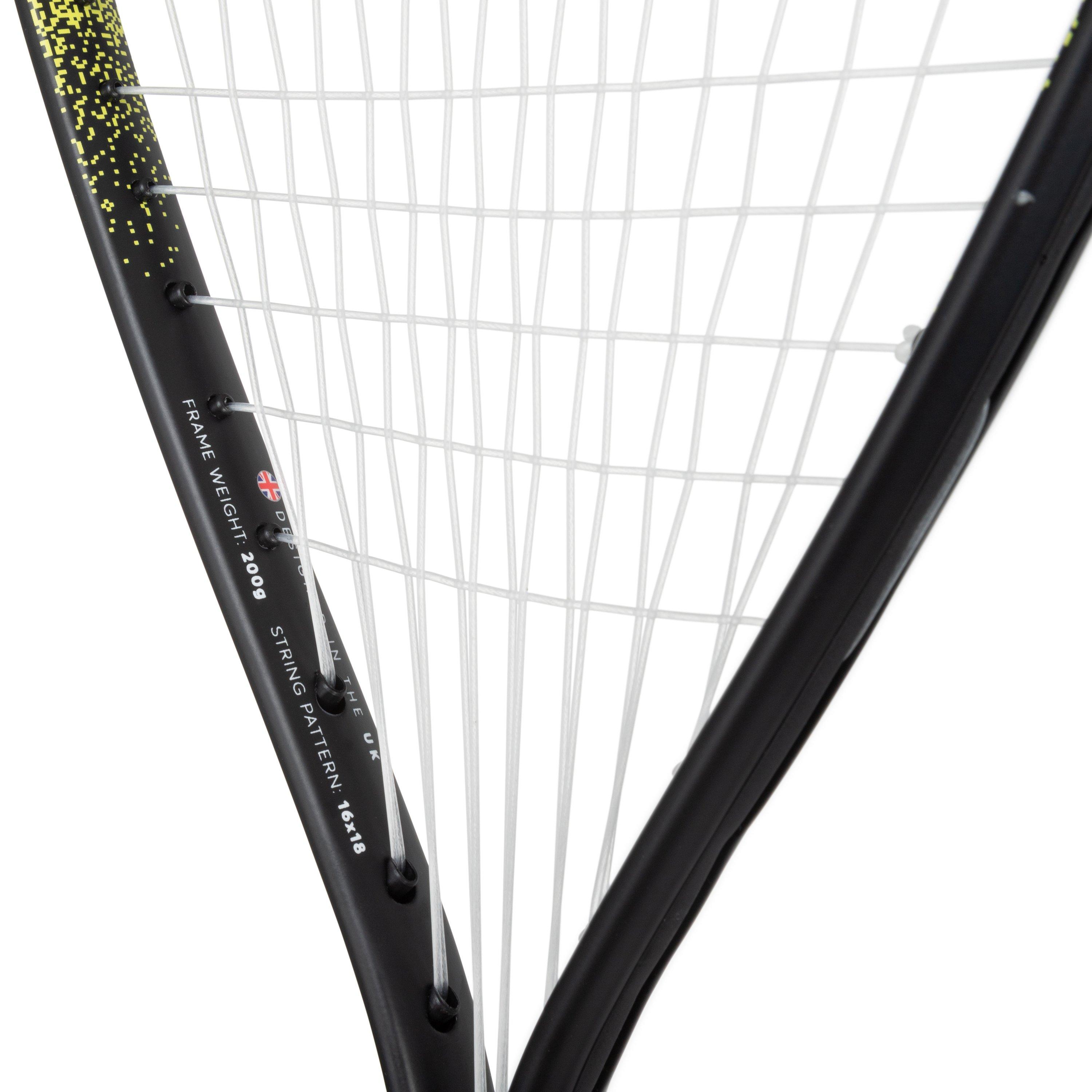 Black/Yellow - Slazenger - Ikon Racketball Racket - 4