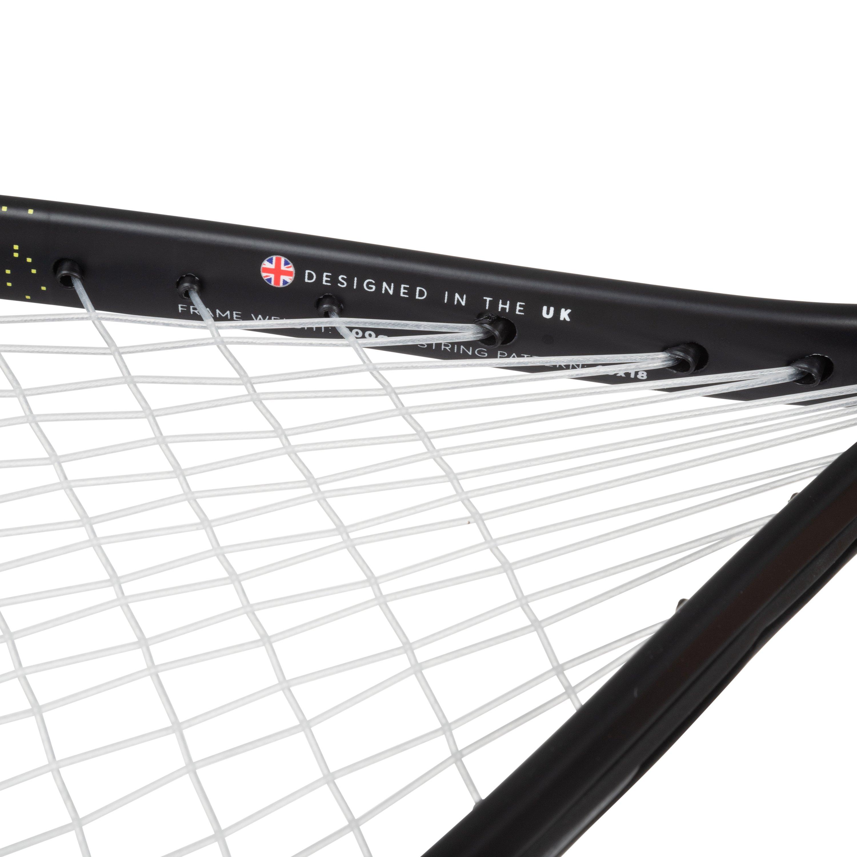Black/Yellow - Slazenger - Ikon Racketball Racket - 8