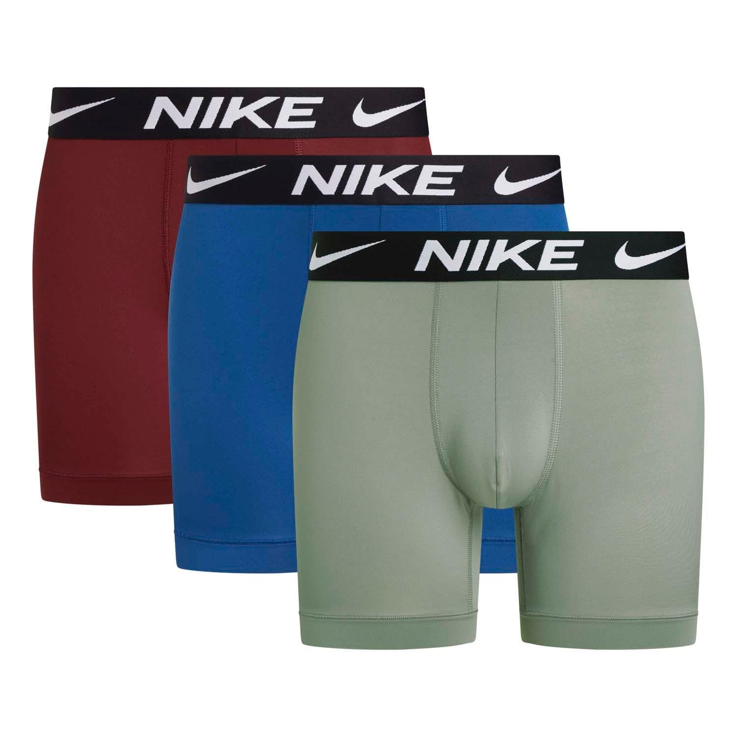 Multi Colour - Nike - Dri-FIT Essential Micro 3 Pack Boxer Briefs