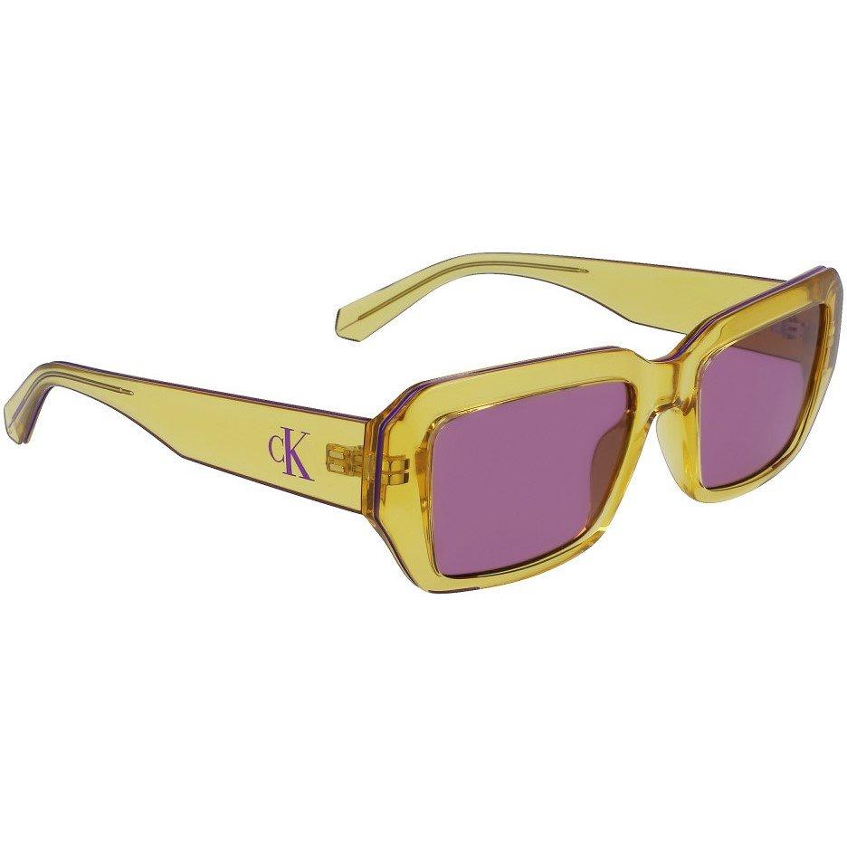 Gul - Calvin Klein Jeans - Adults CKJ 99 Rectangle Sunglasses - 3