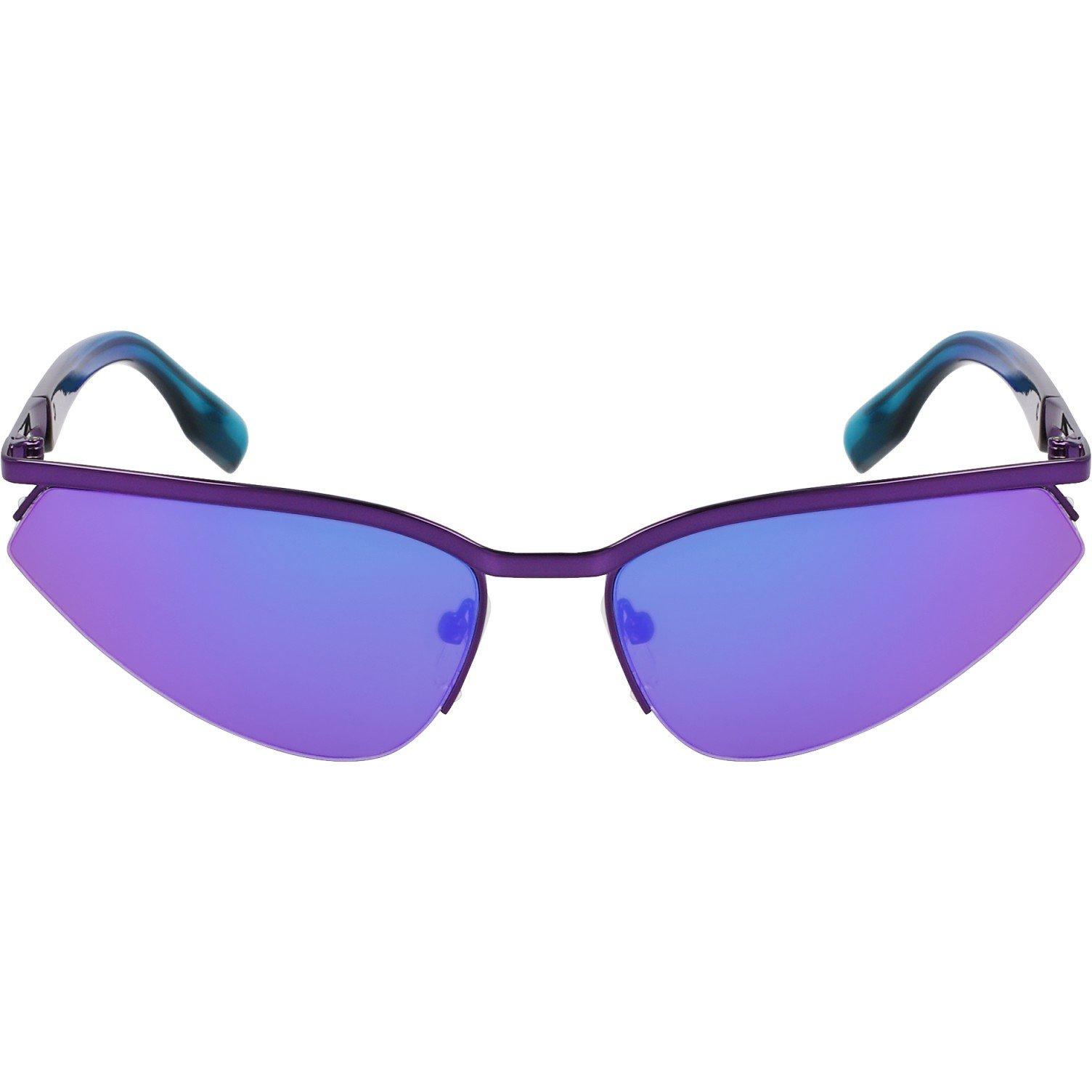 Purple - Karl Lagerfeld - Adults Rectangle Sunglasses - 2