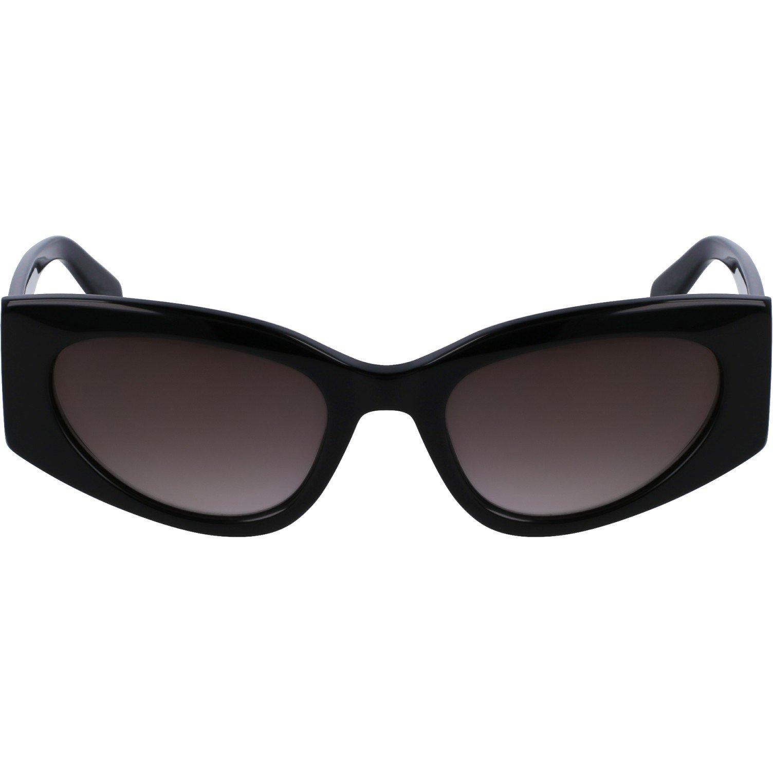 Black - Liu Jo - Cat Eye Sunglasses Womens - 2