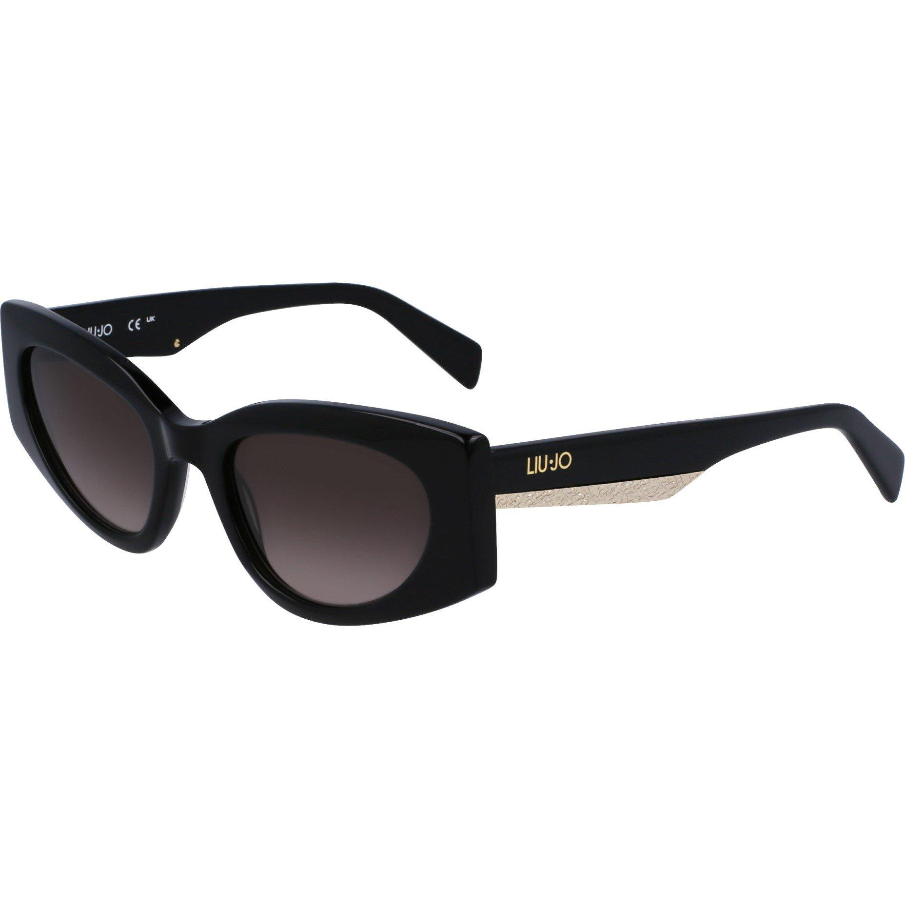Black - Liu Jo - Cat Eye Sunglasses Womens - 3